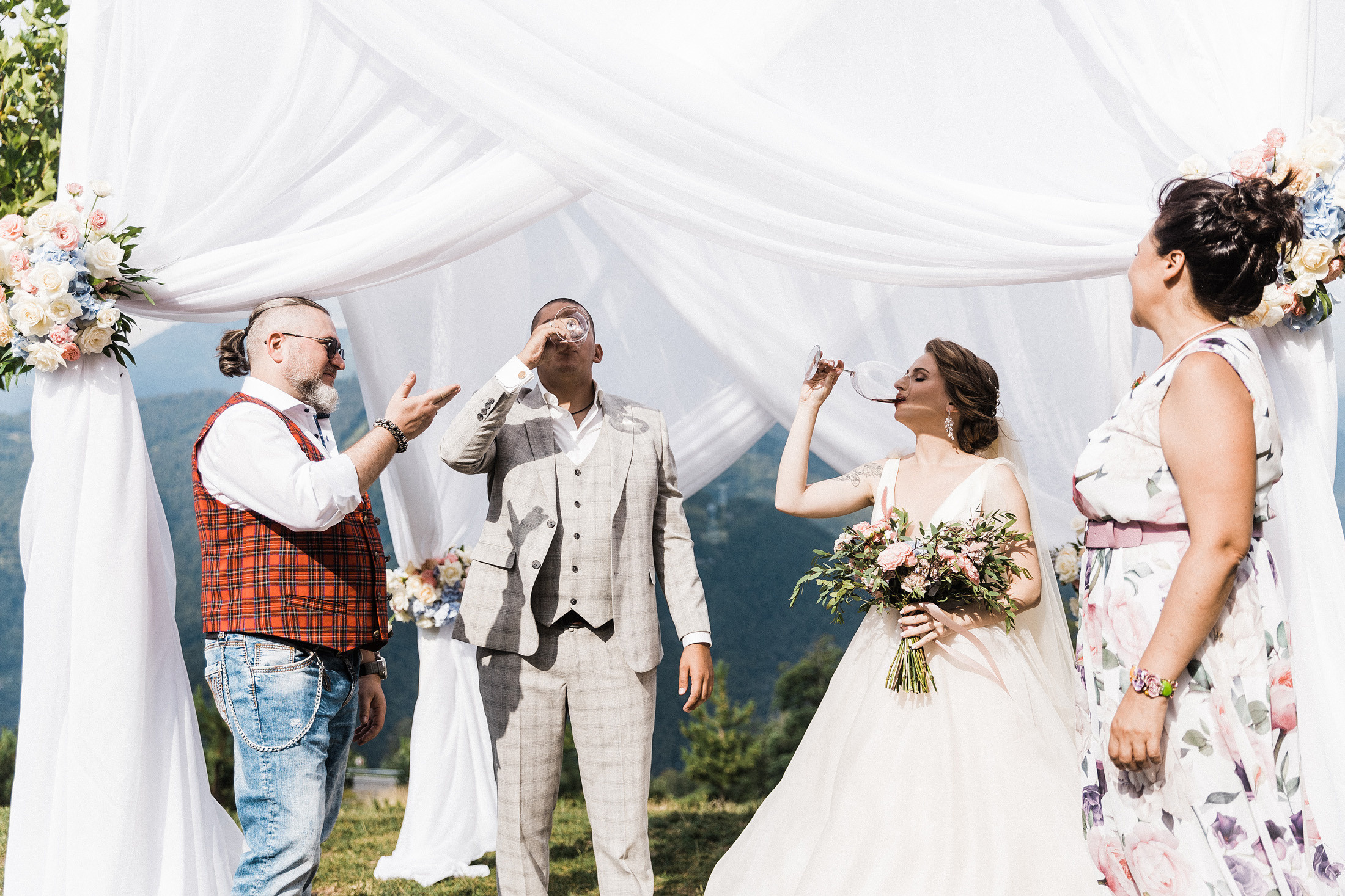 Саша и Юля Красная поляна. Свадебный и семейный фотограф в Краснодаре Роман Моско