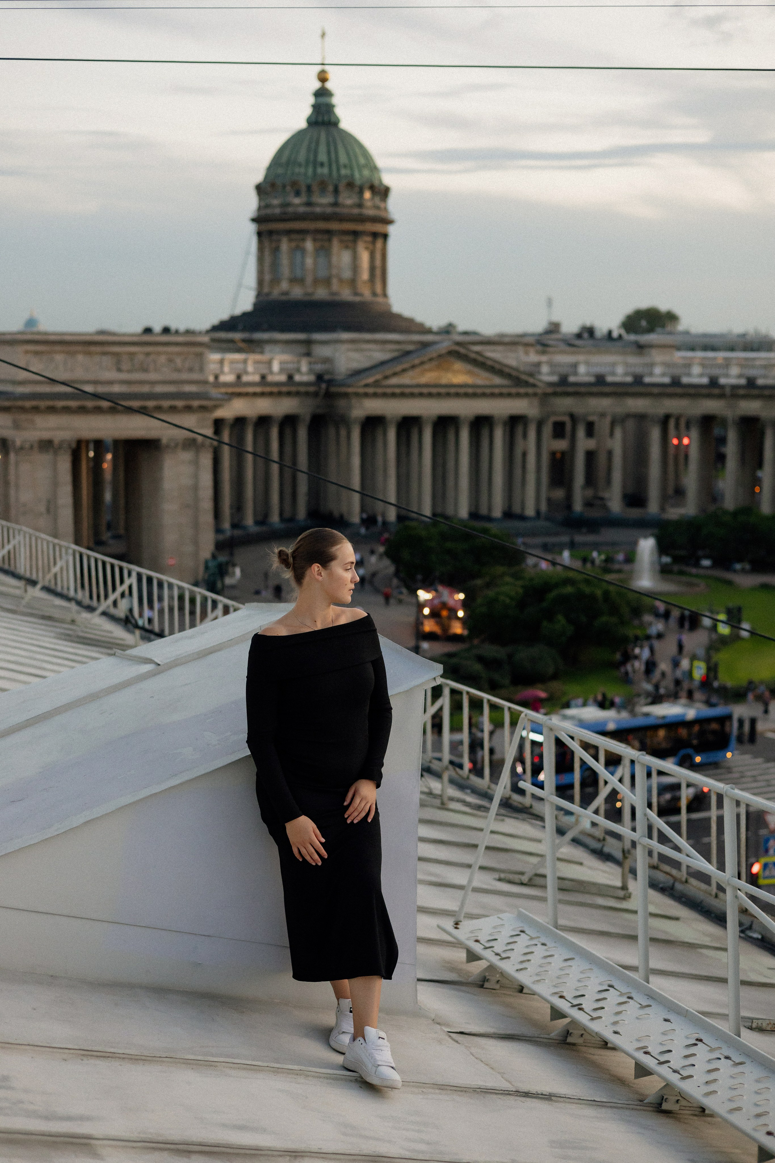 Романтика питерских крыш. Свадебный фотограф в Санкт-Петербурге Ксения Кобышева