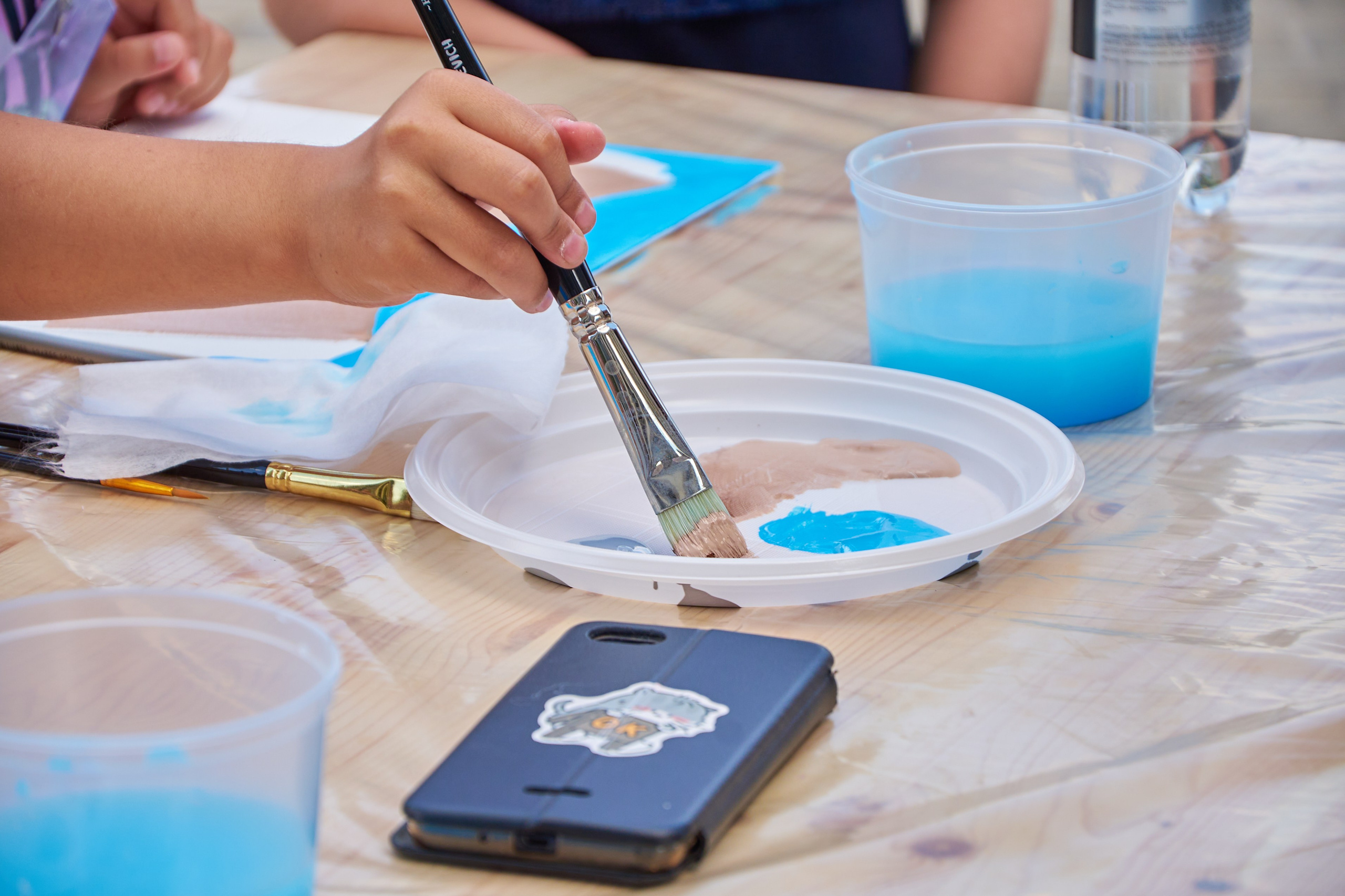 Мастер-класс по рисованию, Щелково, Ривер-хаус. Фотограф Щёлково