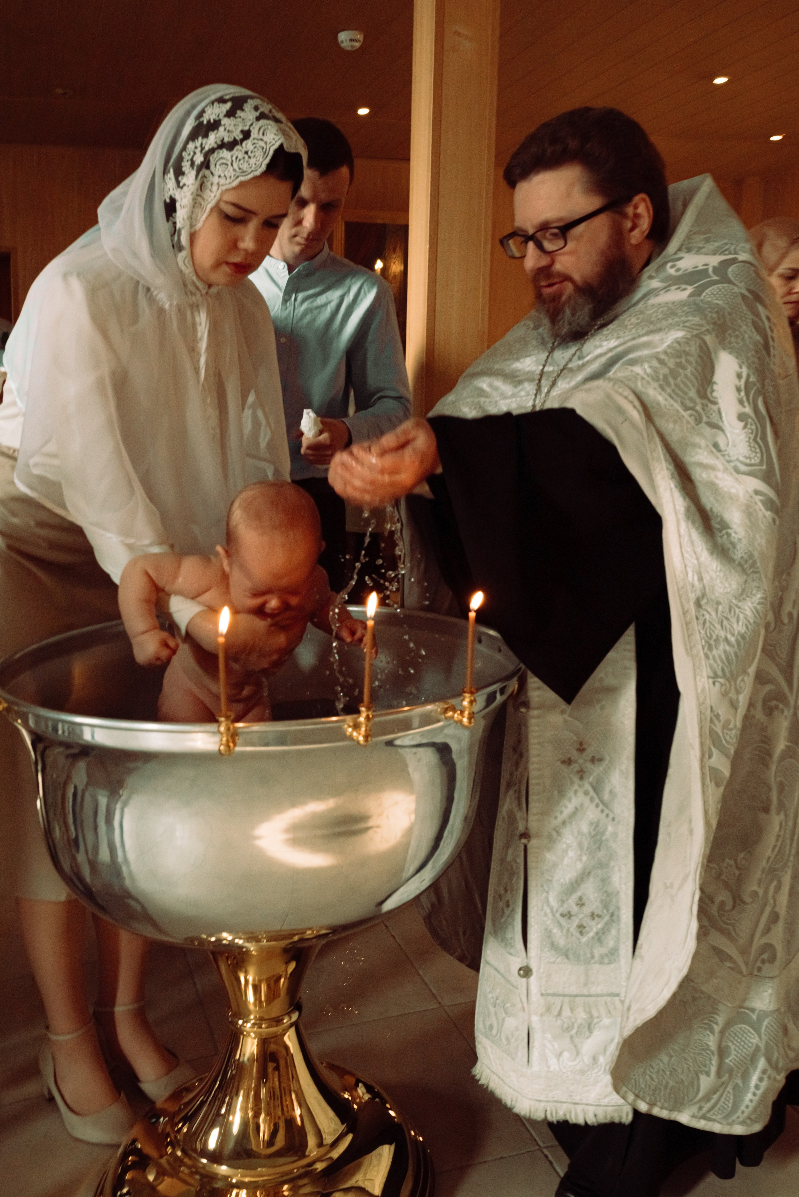 Крещение Амелии. Фотограф новорожденных в Норильске Виктория Шагалиева