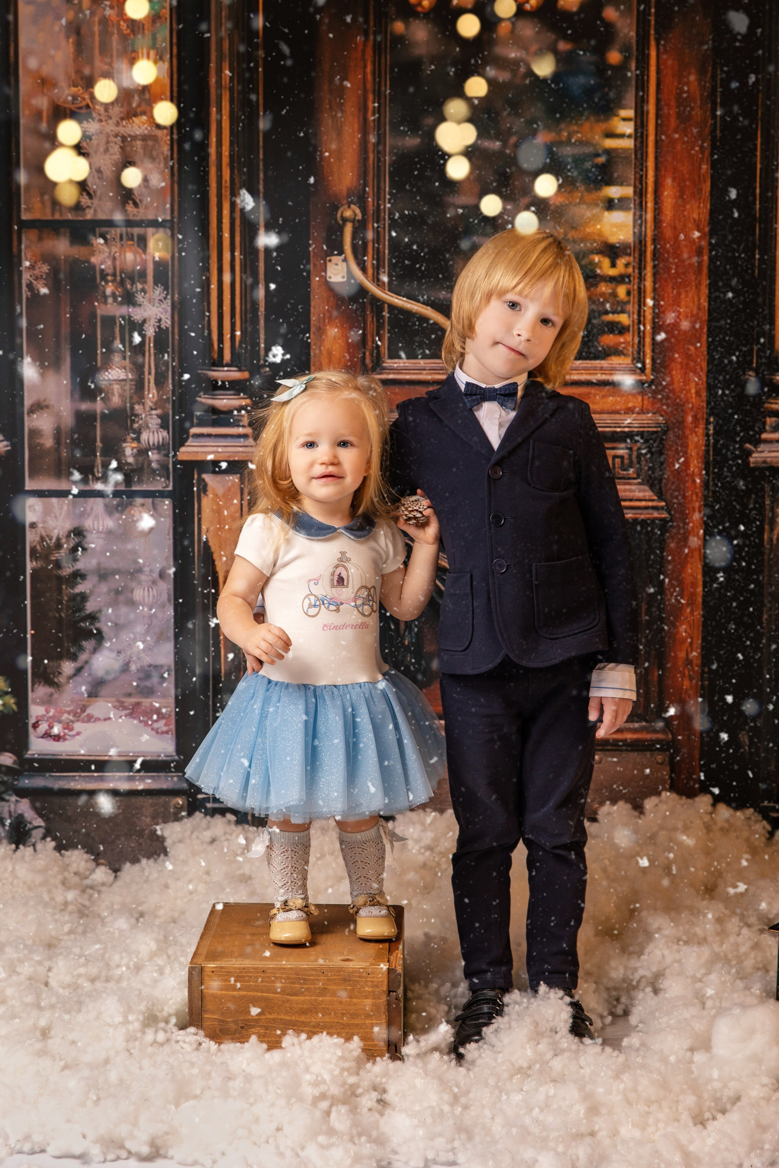 Новогодние открытки. Фотограф новорожденных, семейный фотограф в Санкт-Петербурге