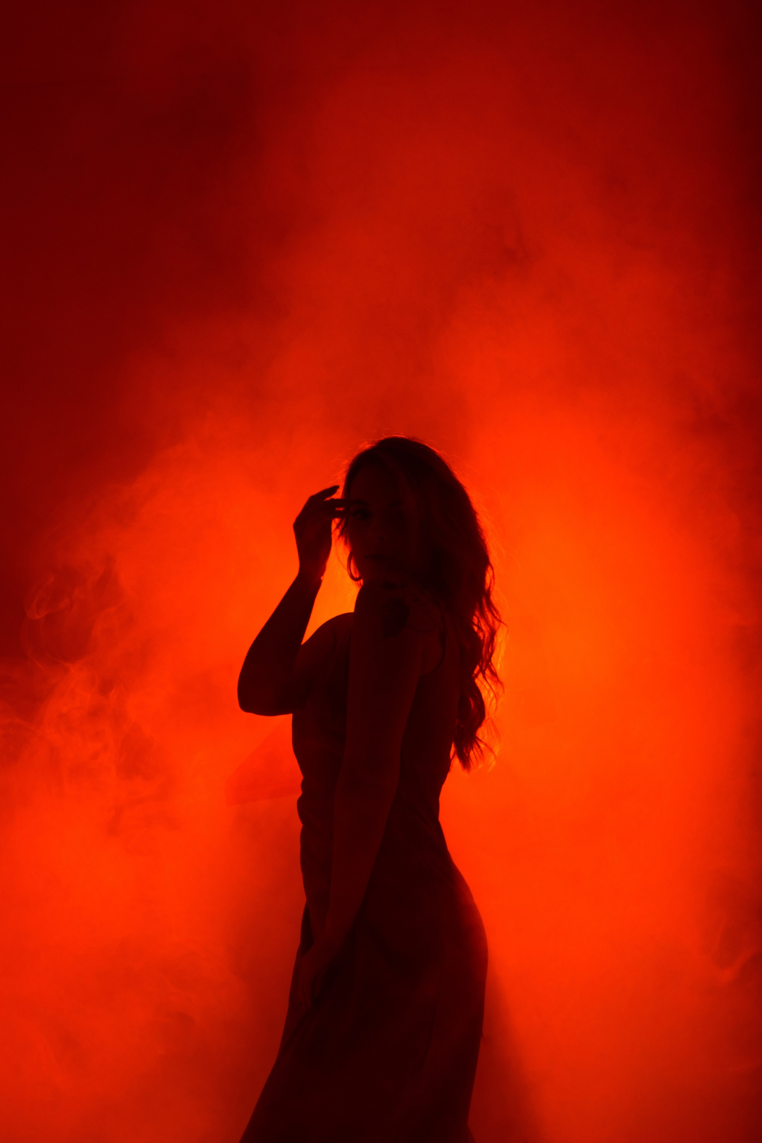 Женская фотосессия на циклораме. Портретный и репортажный фотограф в Сочи Рамодина Юлия