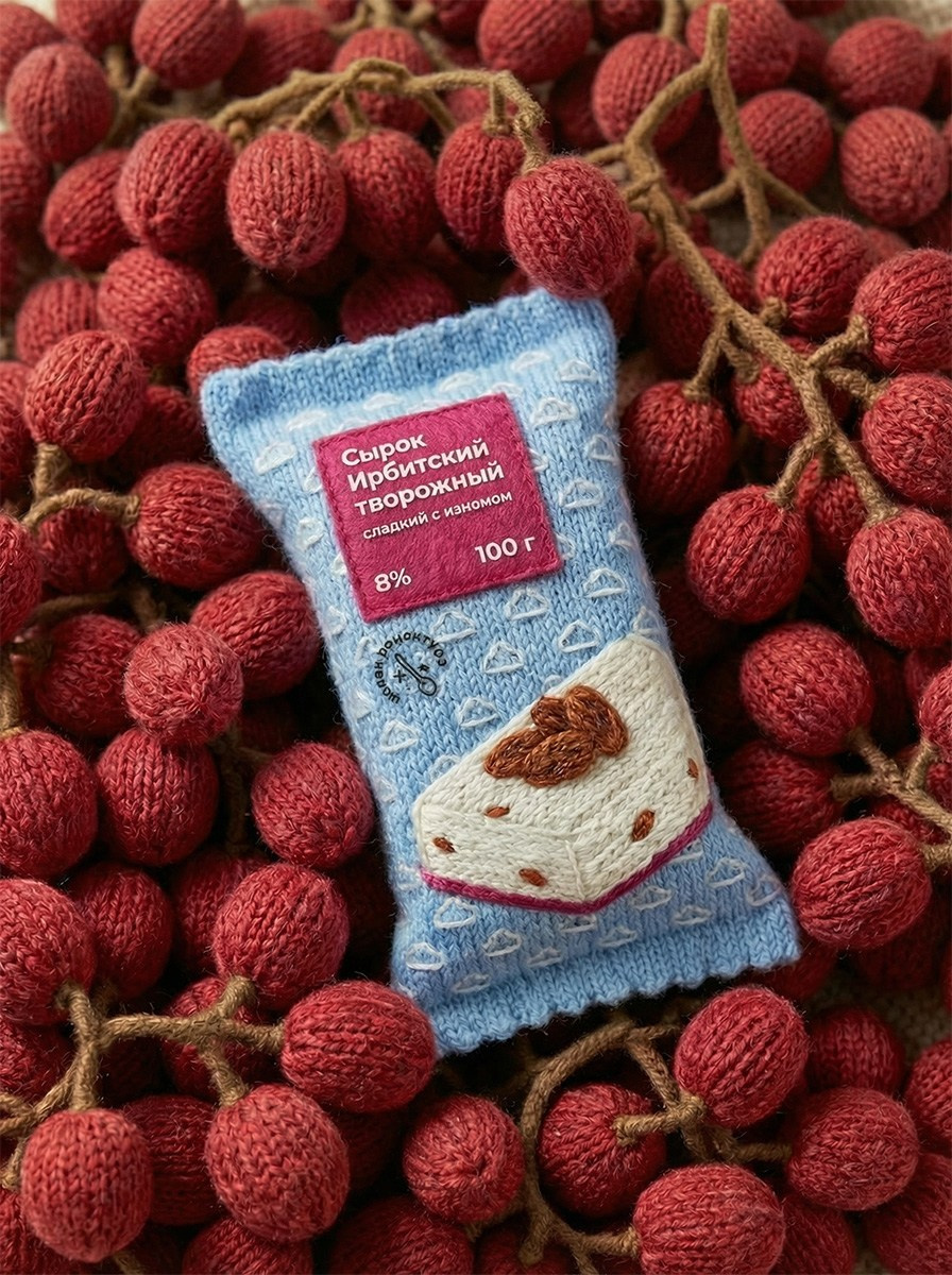 Сырки \ Ирбитский Молочный Завод. Предметная и рекламная фотография