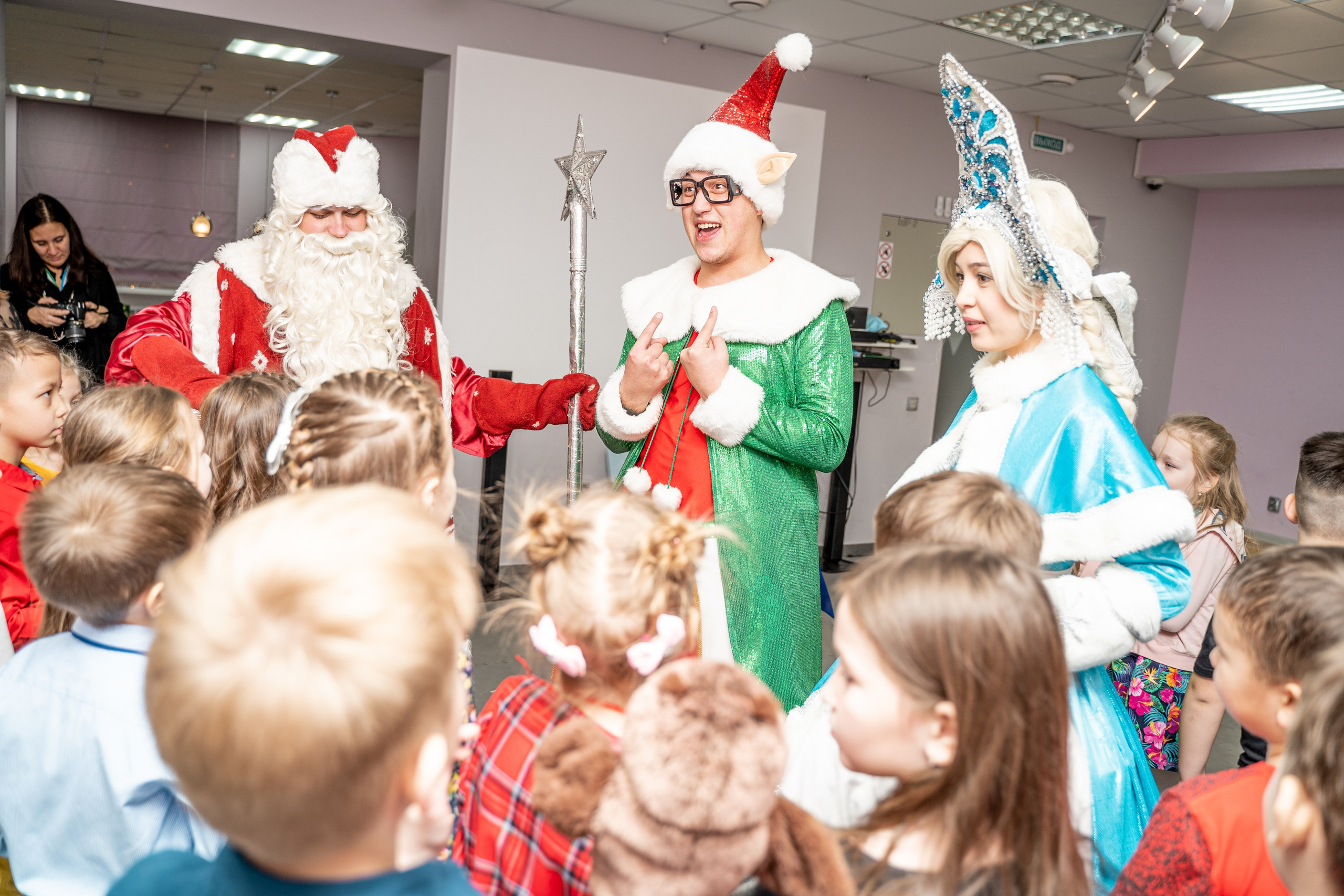 1 гимназия Новогодний утренник. Свадебный и репортажный фотограф в Уфе| Осетрова Ольга