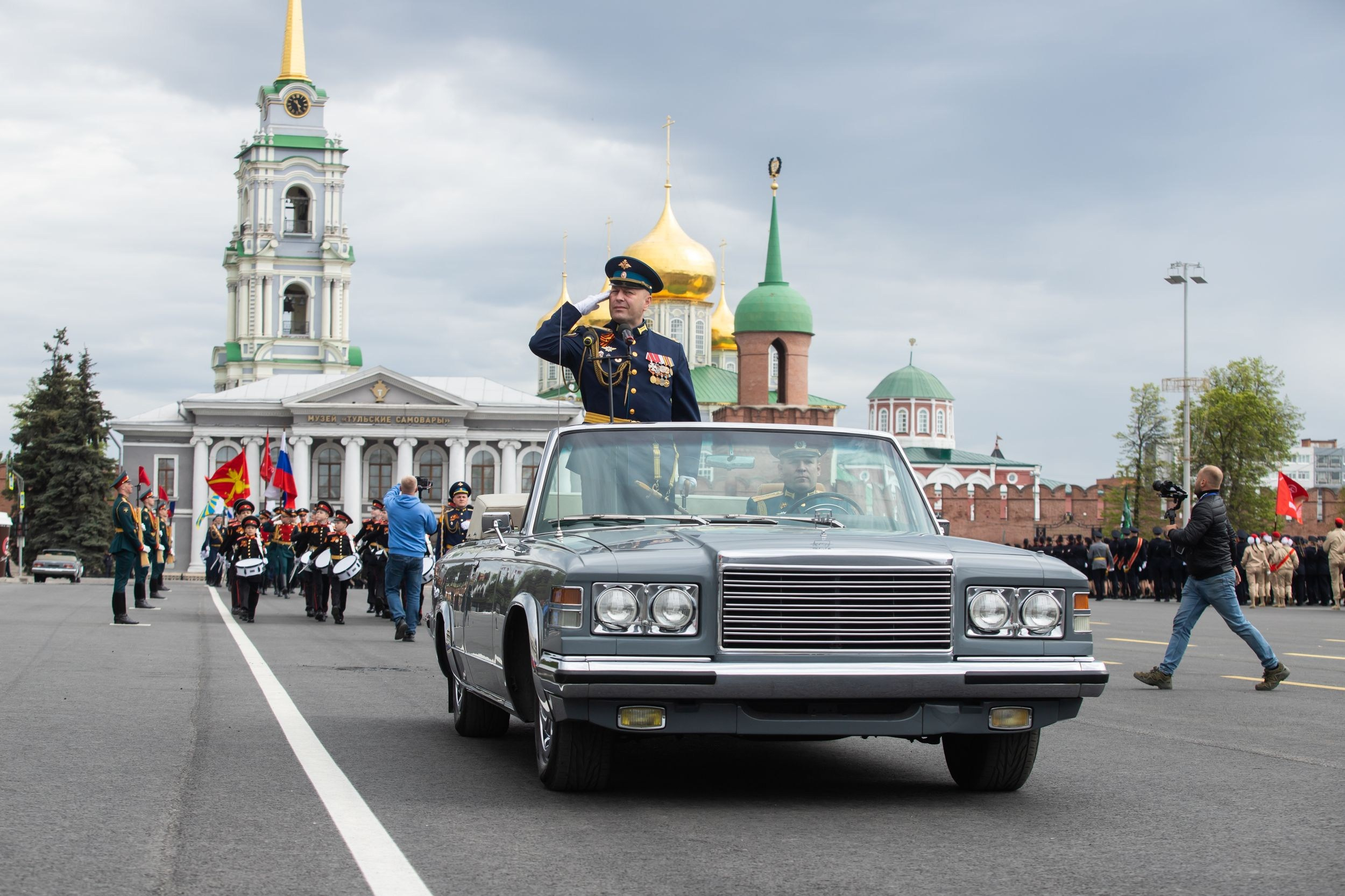 Генеральная репетиция Парада Победы (5 мая 2024). Репортажный фотограф Алексей Пирязев