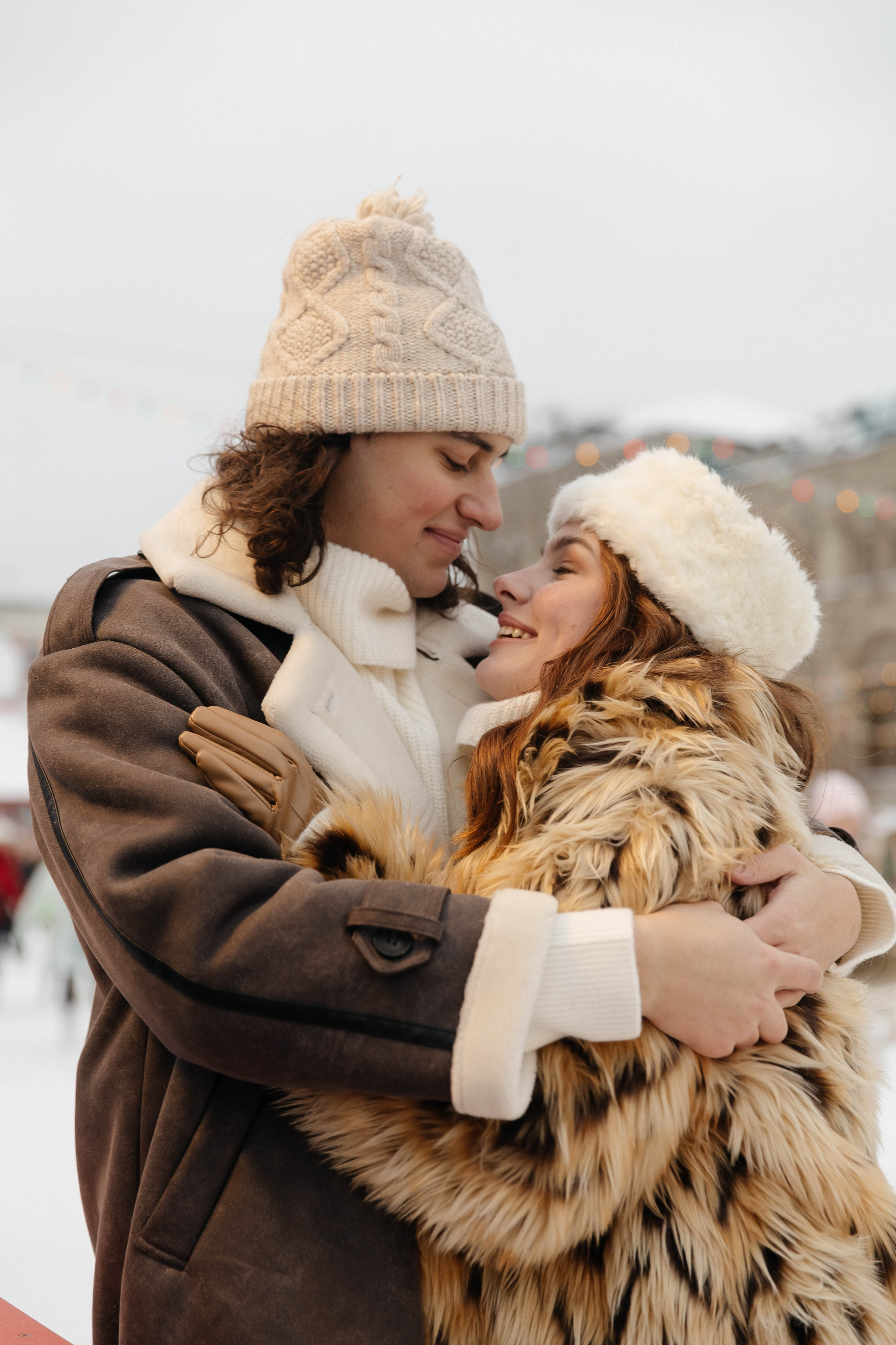 Зимняя история любви. Фотограф индивидуальных женских портретов и LOVEstory в Москве