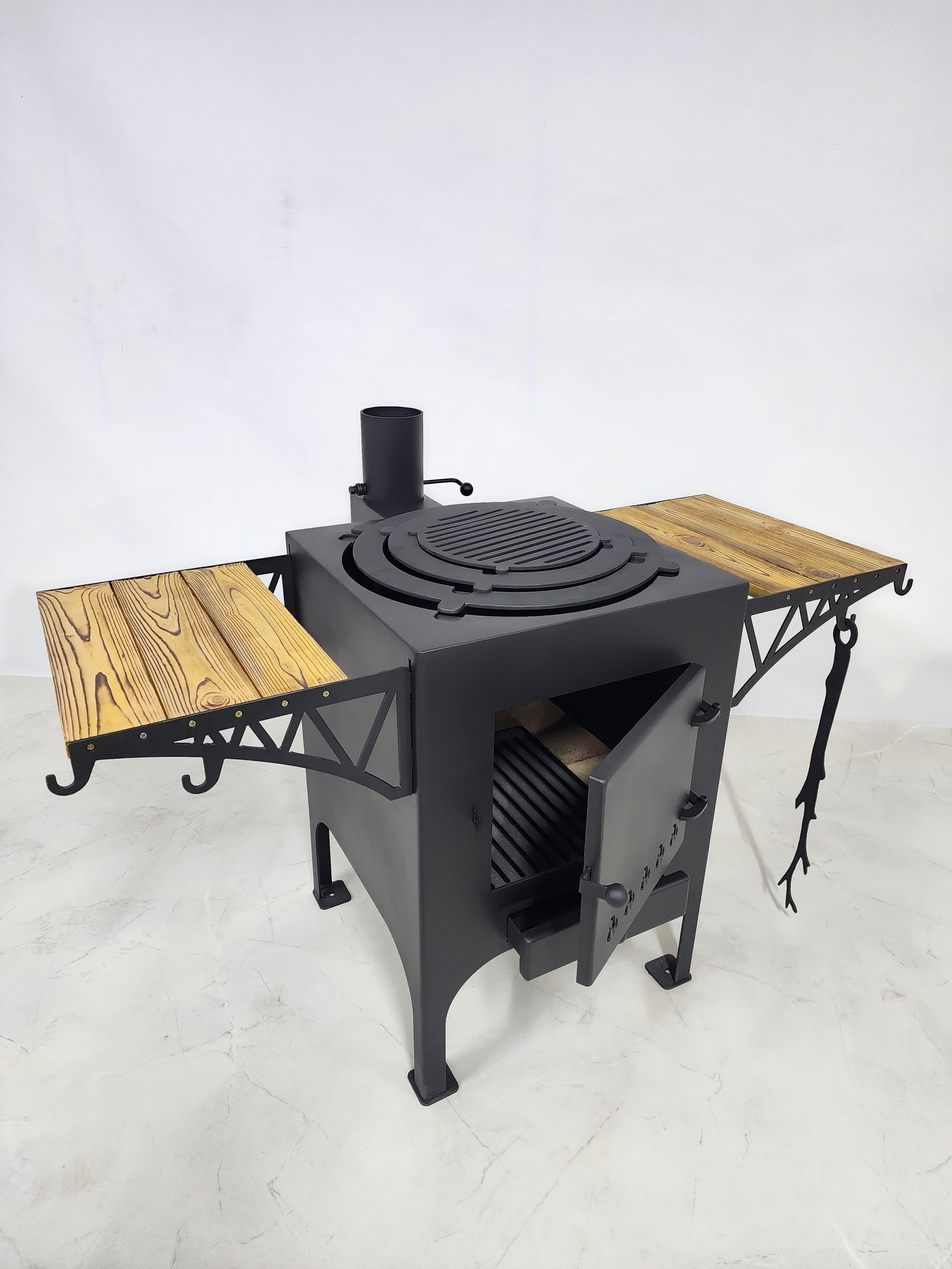 Печь под казан. Купить / заказать мангал для дома в Краснодаре от производителя «Мангал Мастер»