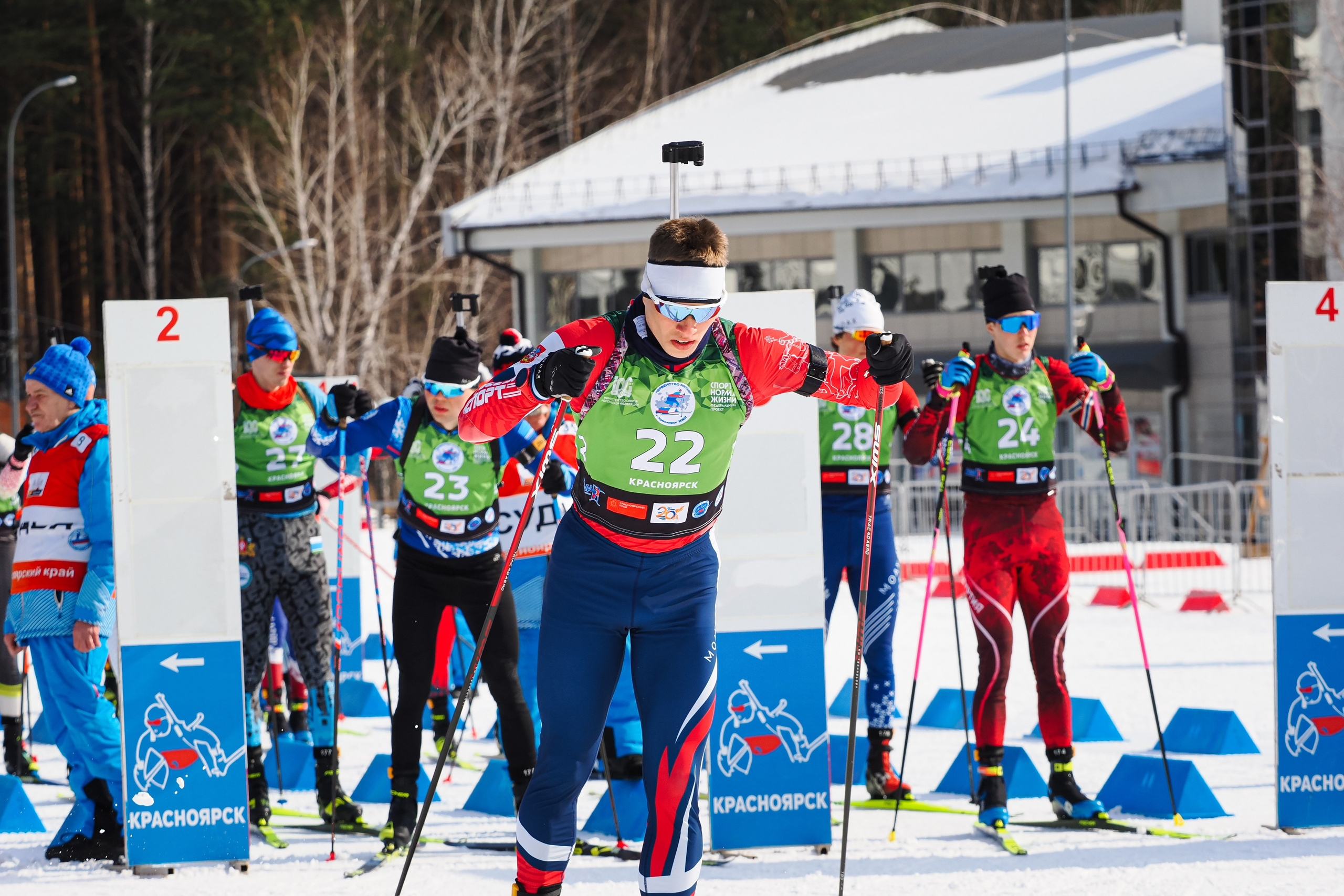 Биатлон / Первенство России. Репортажный фотограф Алексей Козьмин