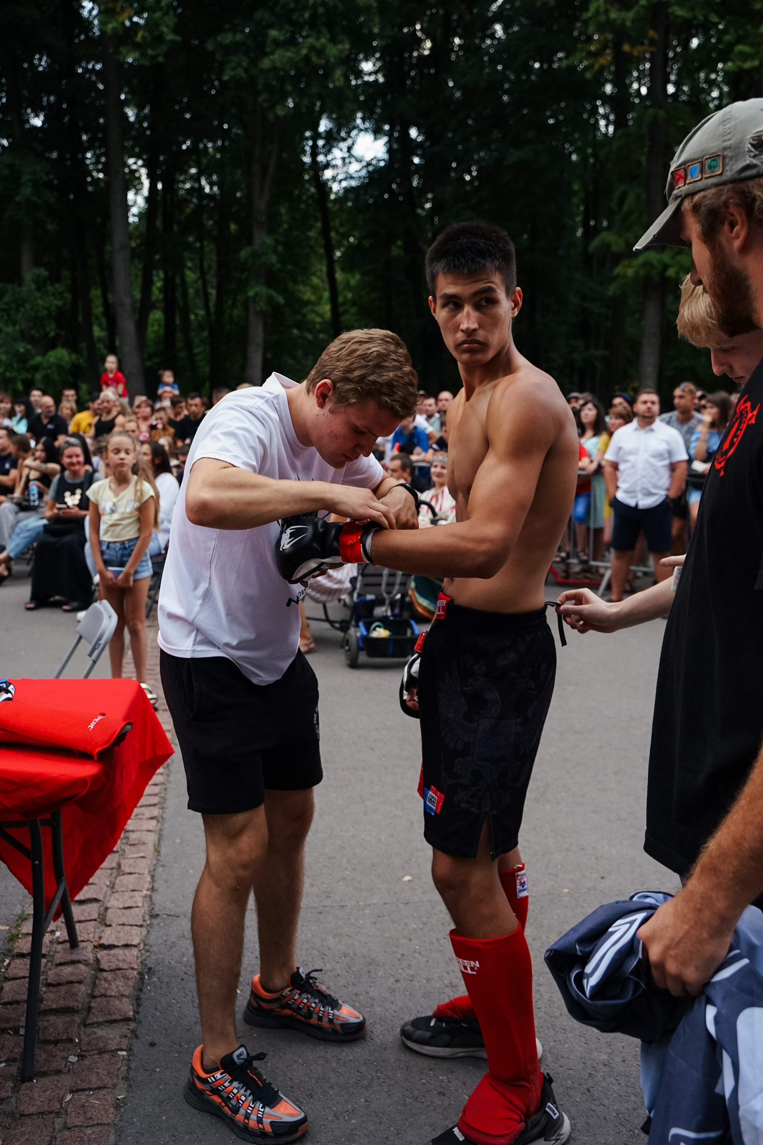 Вечер боев в ЦПКиО. Фотограф Надежда Погребняк | Рязань | Москва