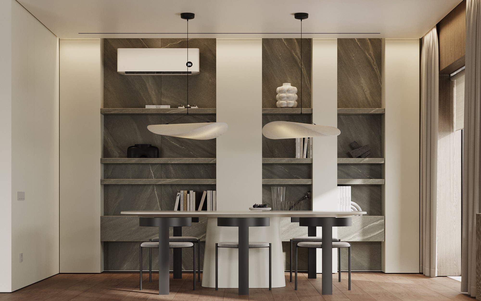 Кухня-гостиная, прихожая, кабинет. Ronirosse