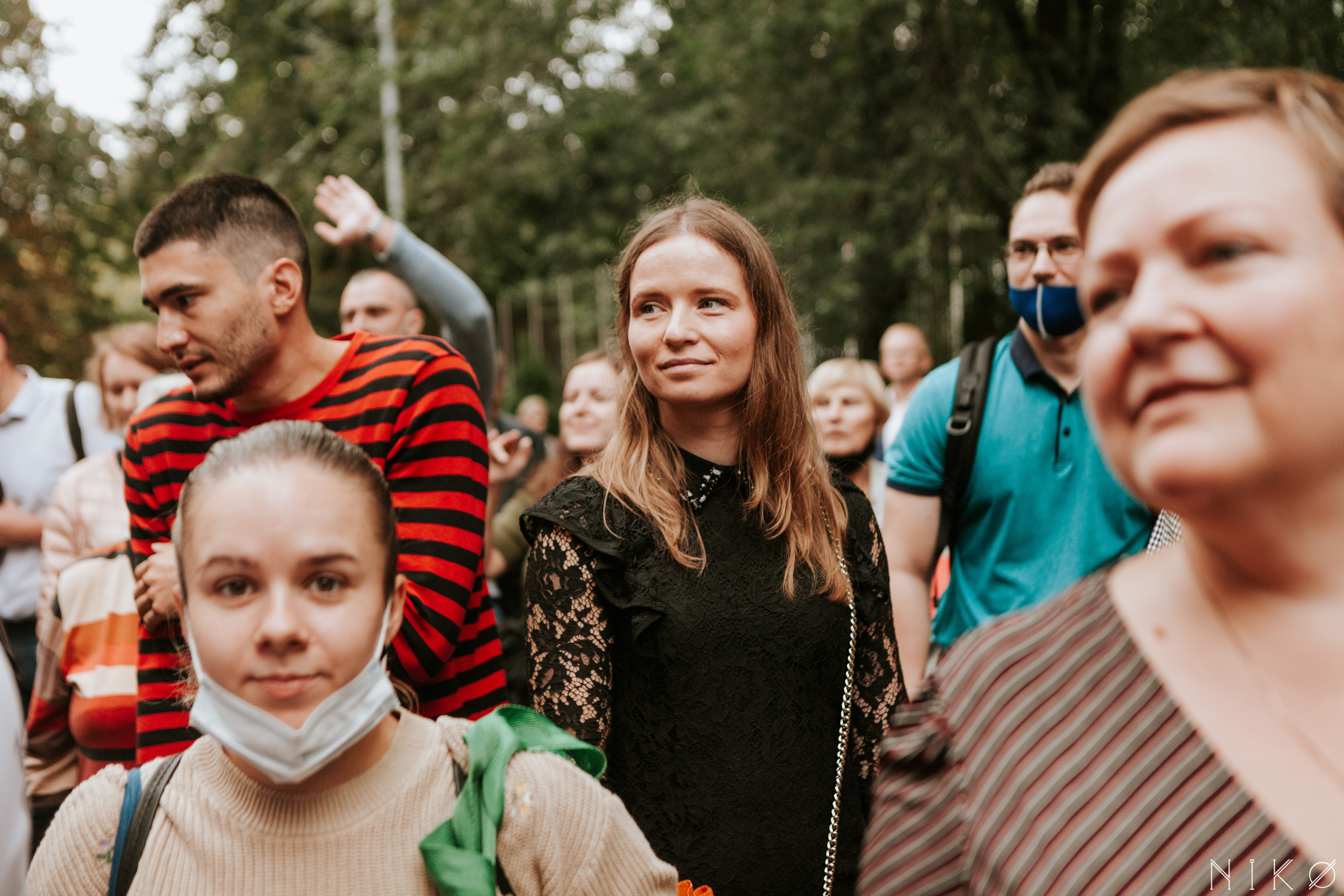 1 сентября в школе № 1158. Фотограф Николь Фолиянц