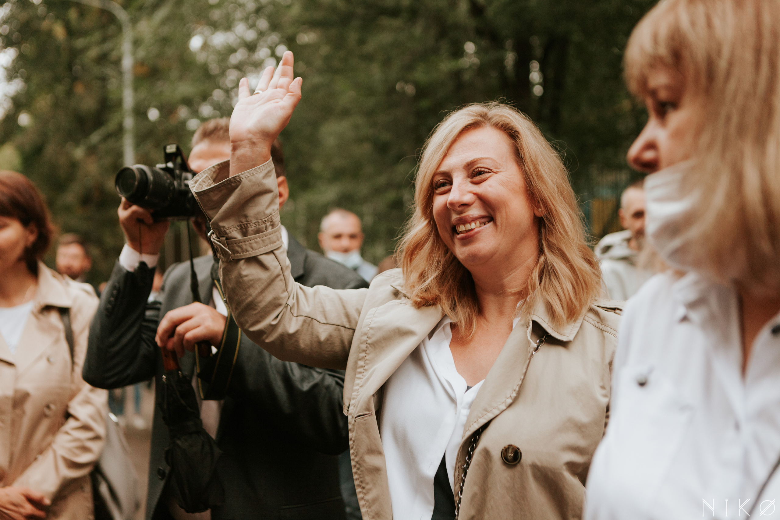 1 сентября в школе № 1158. Фотограф Николь Фолиянц