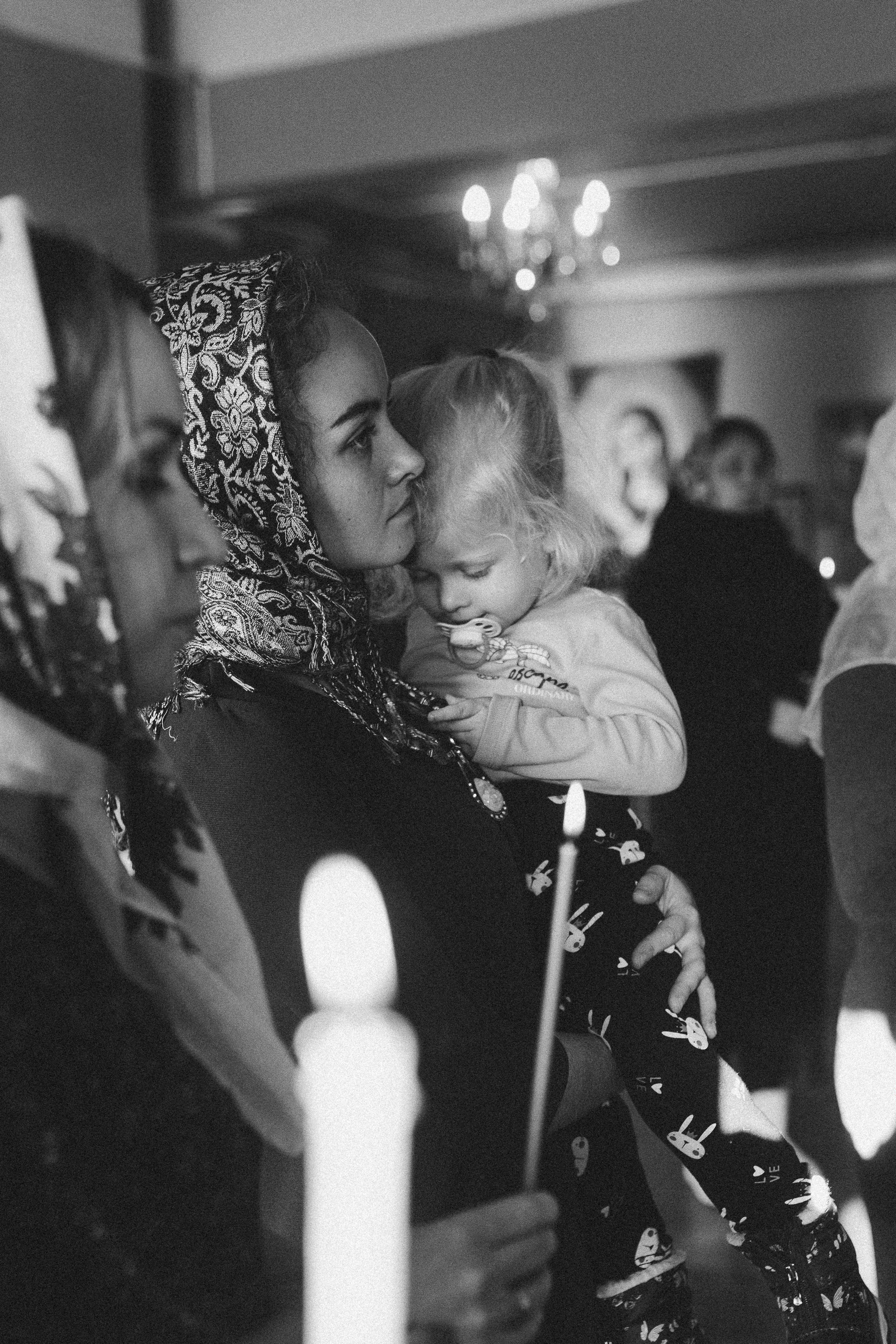 Таинство крещения. Фотограф НИНА ФЕДОРОВА