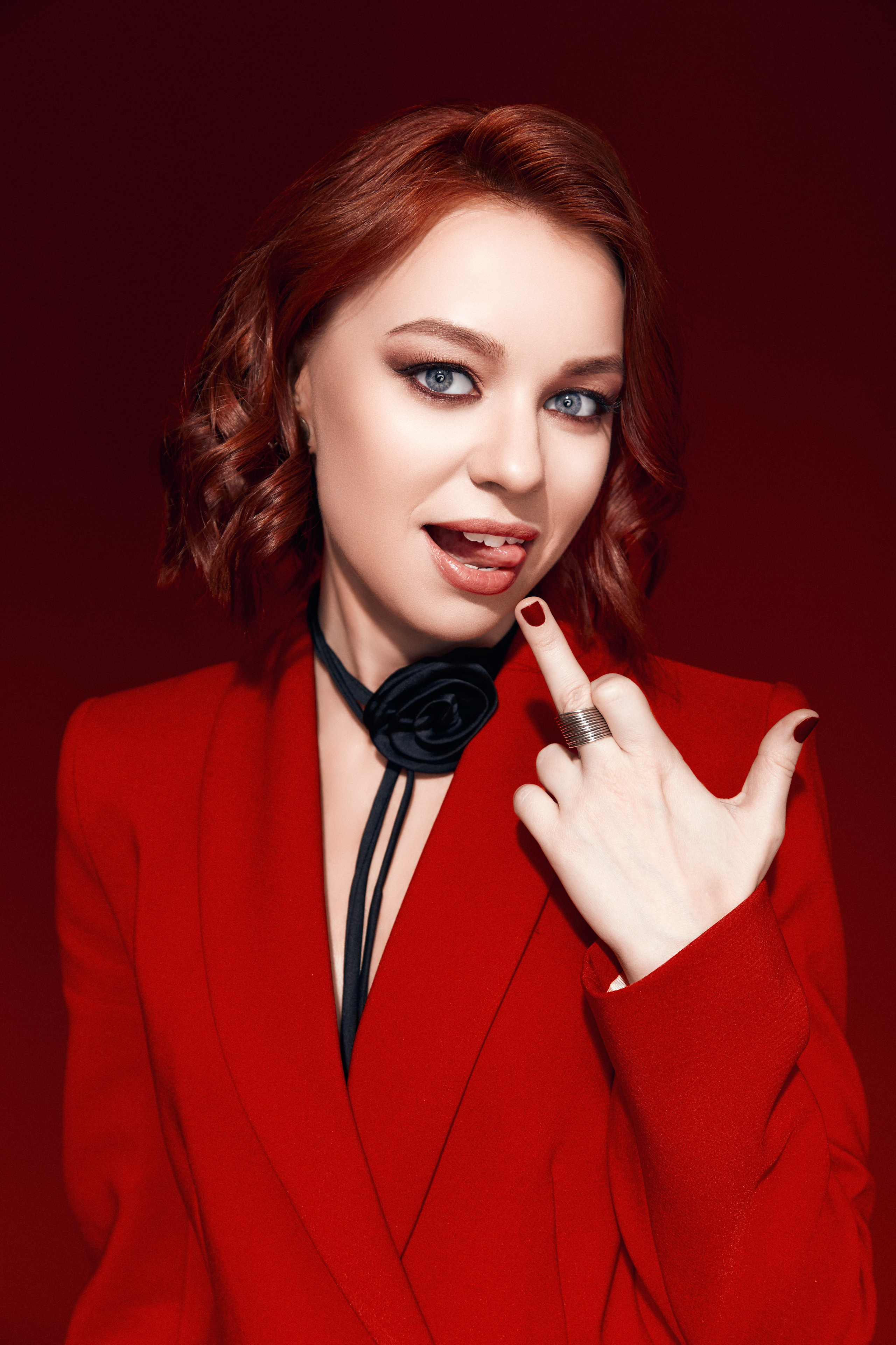 Kate in Red. Фотограф Вадим Бердник