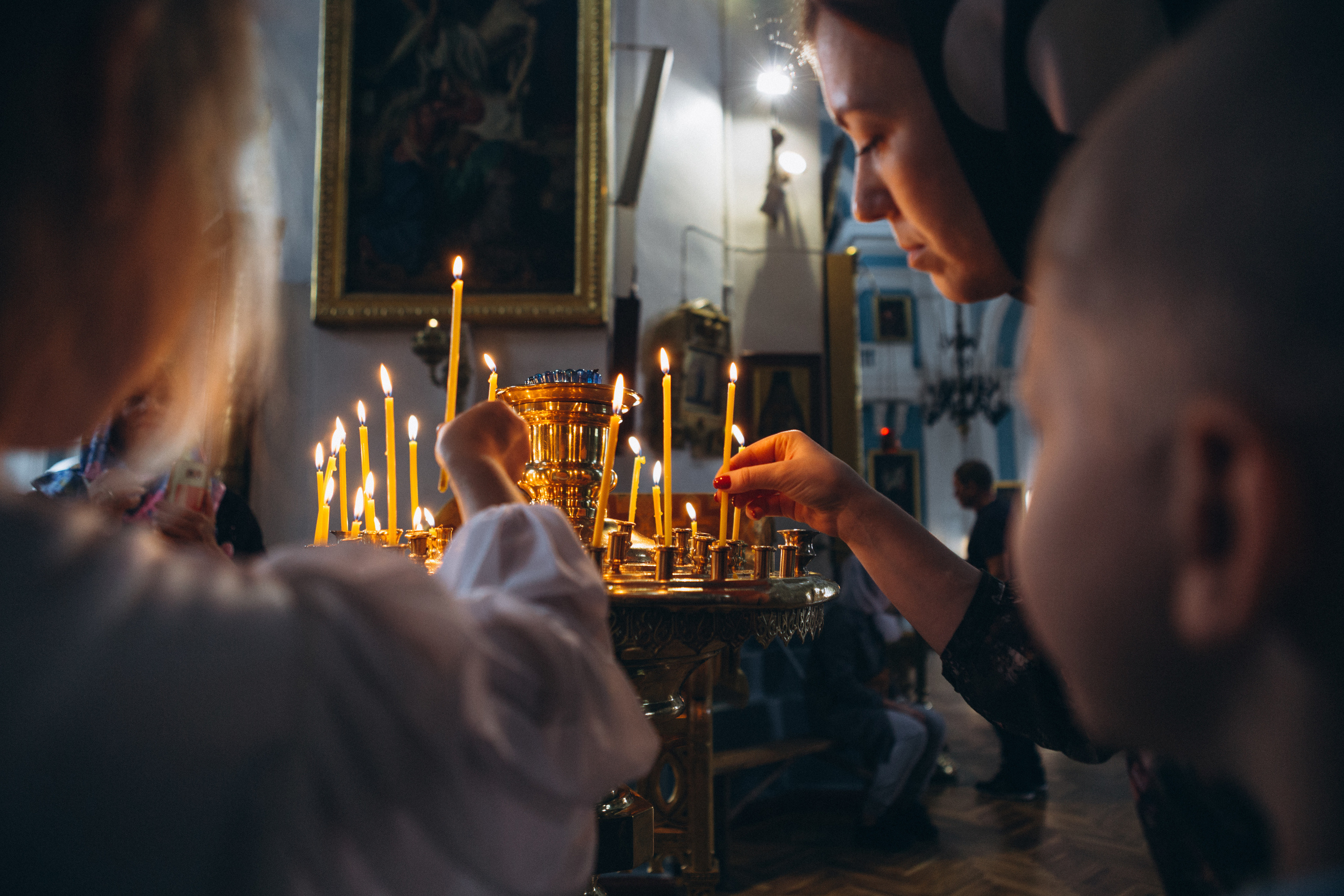 Крещение. Свадебный и семейный фотограф в Санкт-Петербурге Яцына Юрий. Видеоопер