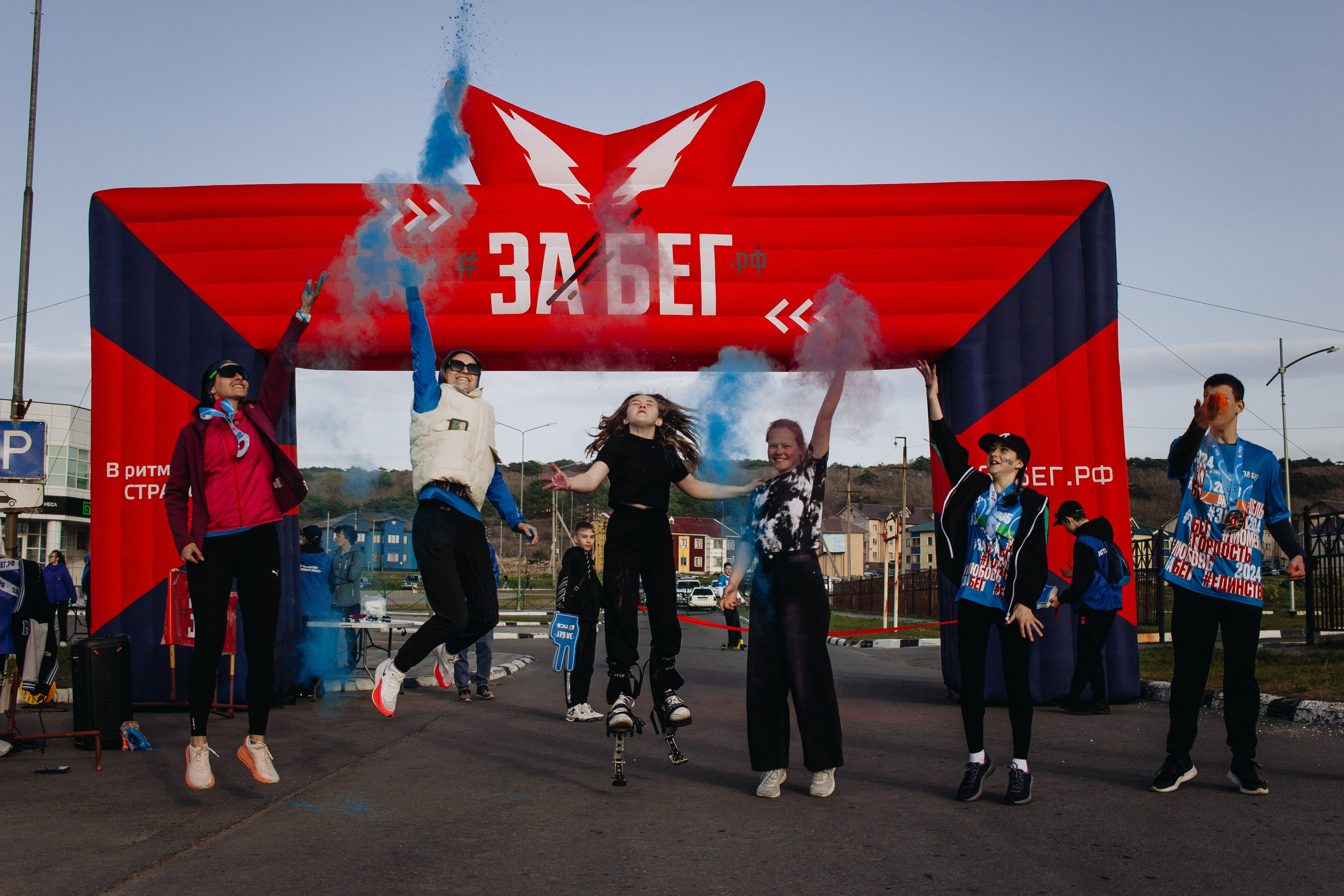 Репортаж ЗАБЕГ РФ 2024 КУРИЛЬСК. Фотограф Итуруп | Курильские острова