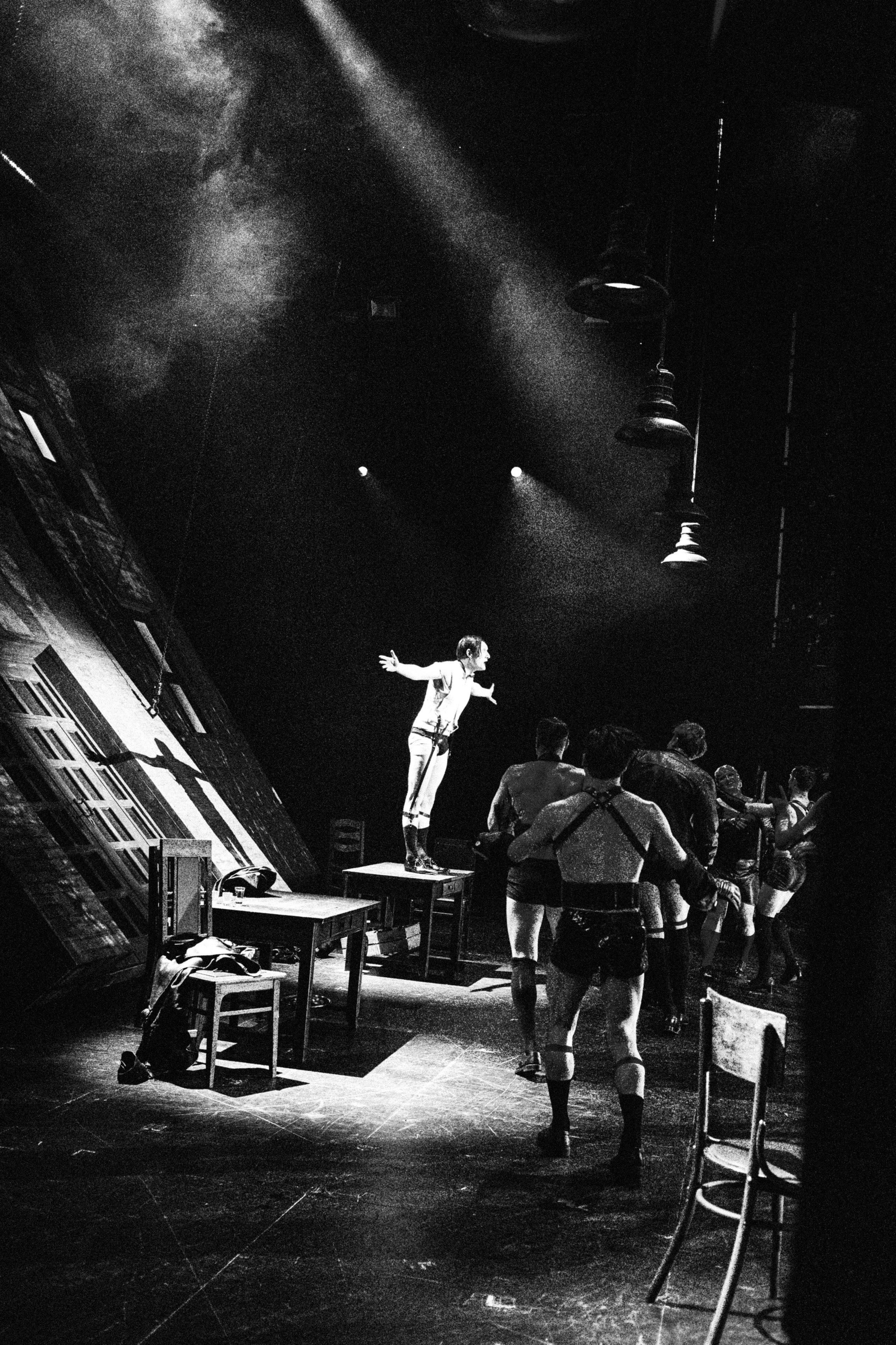 Theatre backstages. Portrait and backstage photographer Nina Crane