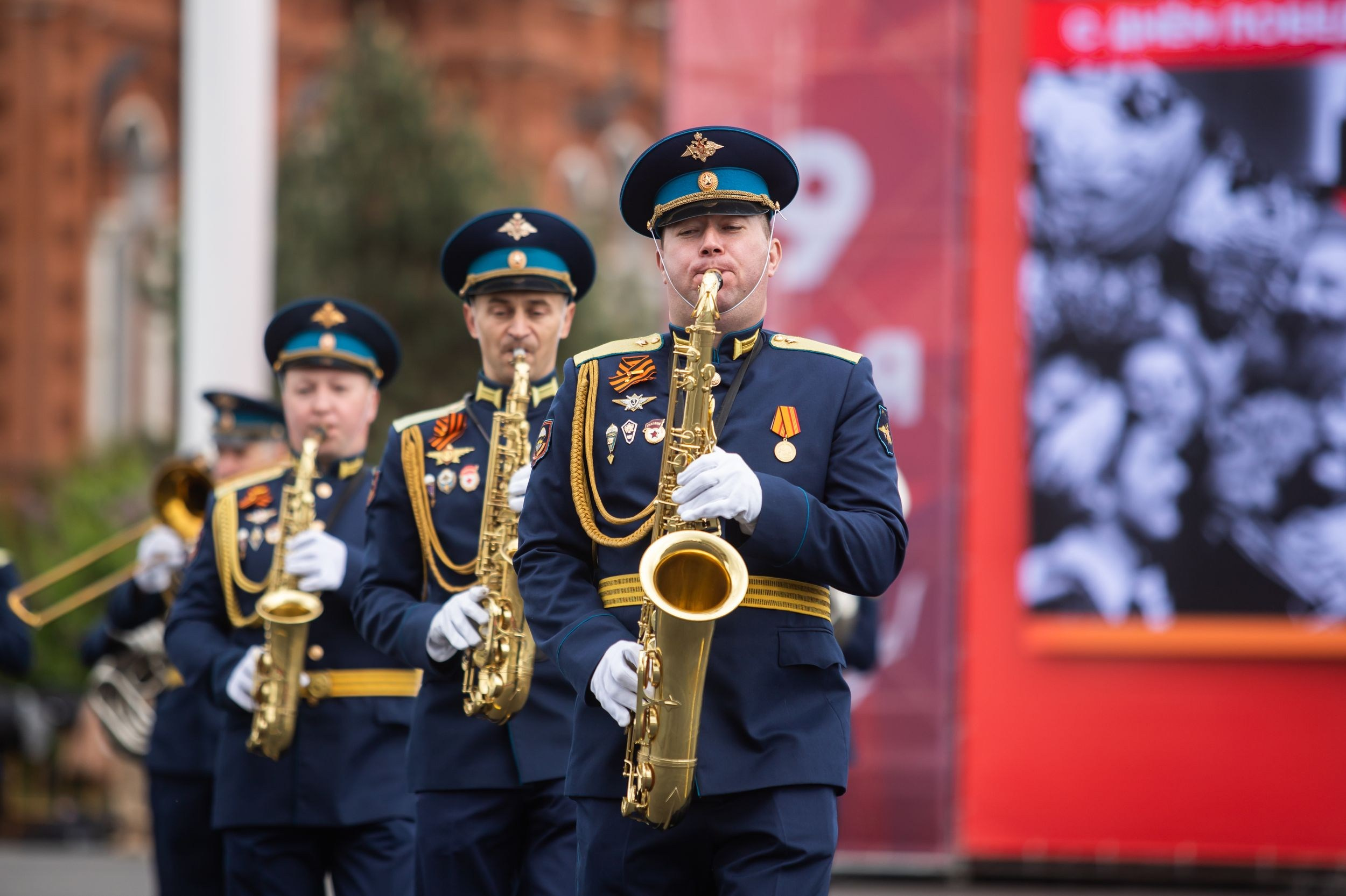 Генеральная репетиция Парада Победы (5 мая 2024). Репортажный фотограф Алексей Пирязев