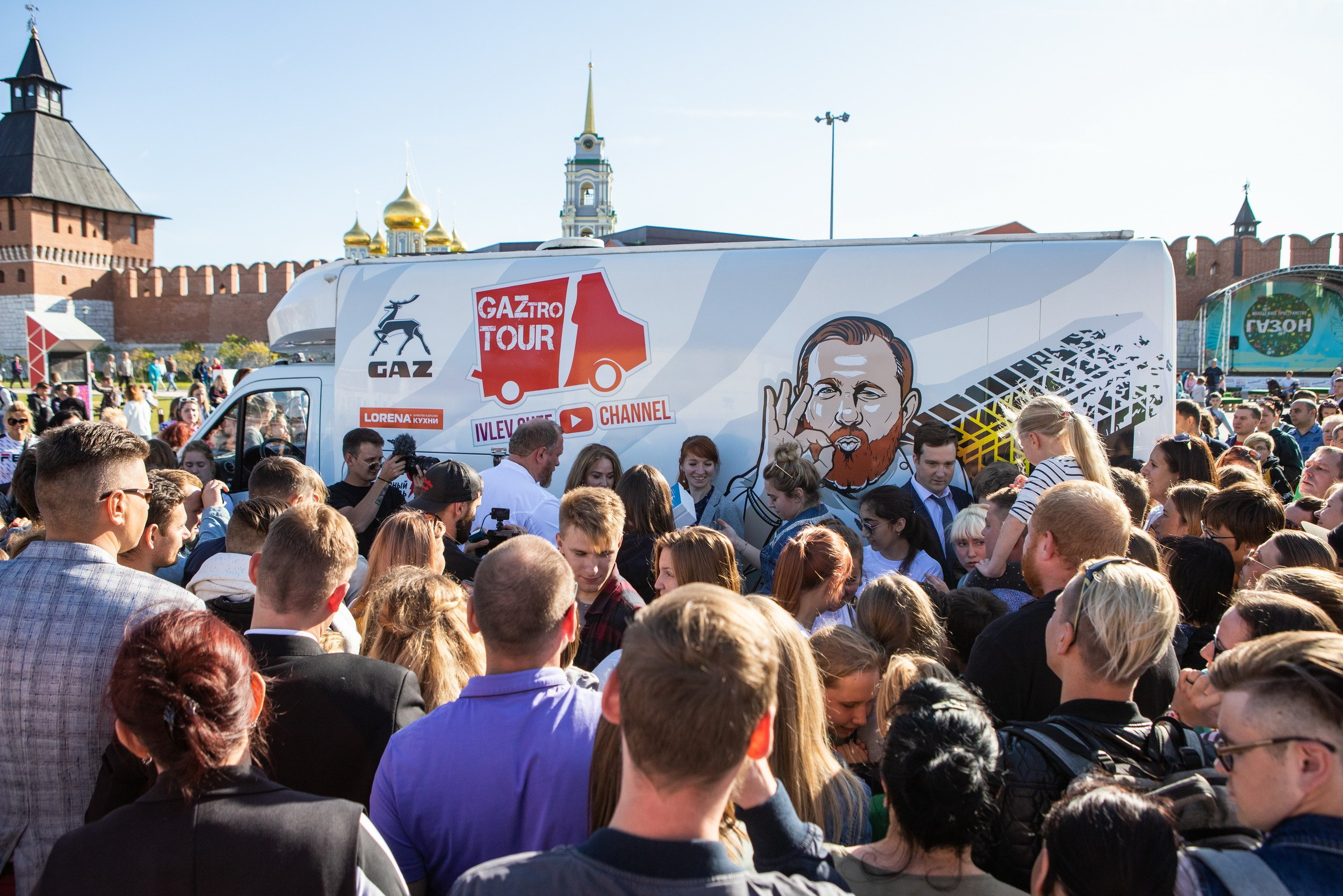 Константин Ивлев приехал в Тулу в рамках гастрономического тура (28 августа 2019). Репортажный фотограф Алексей Пирязев