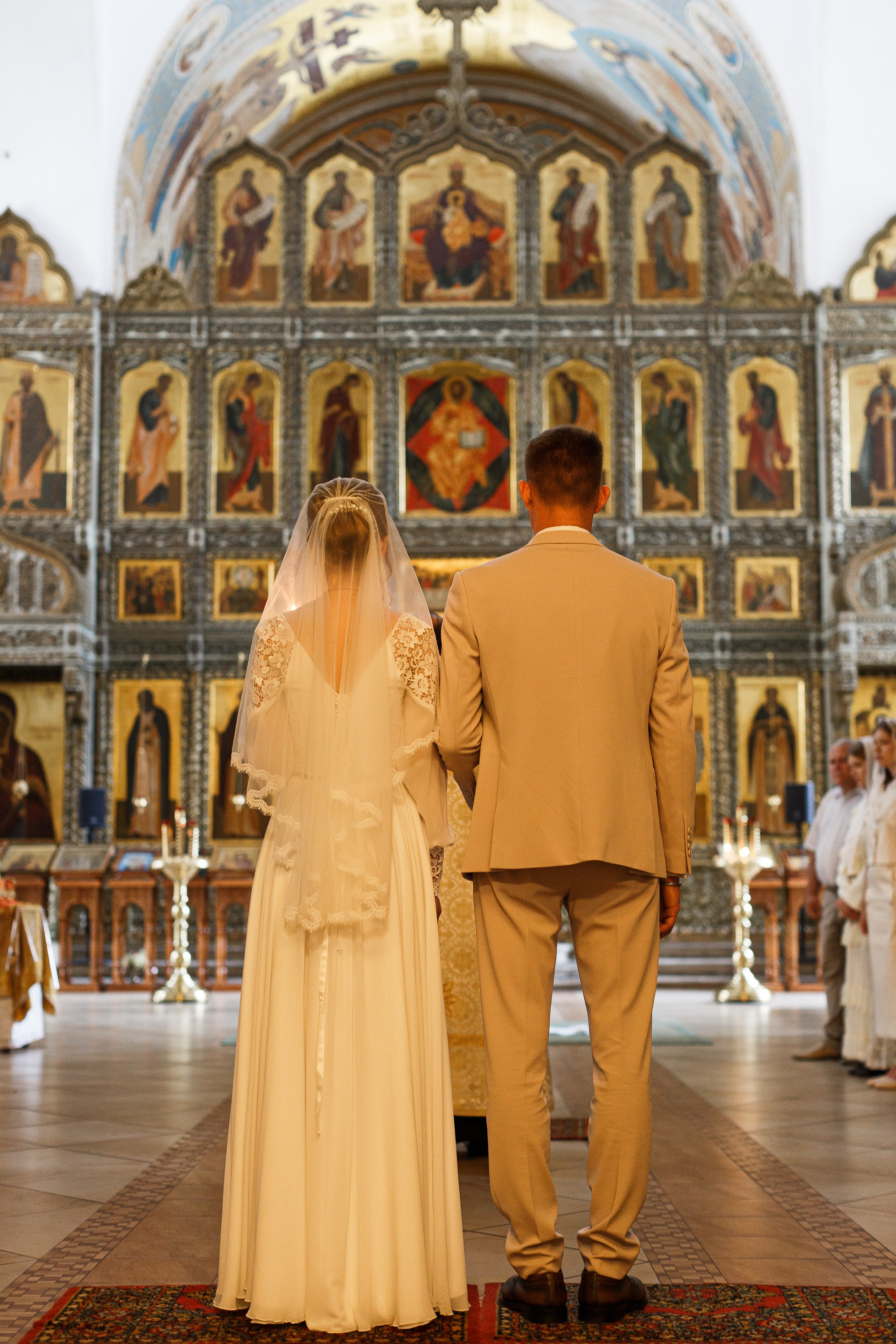 Венчание в храме Живоначальной Троицы на Шаболовке