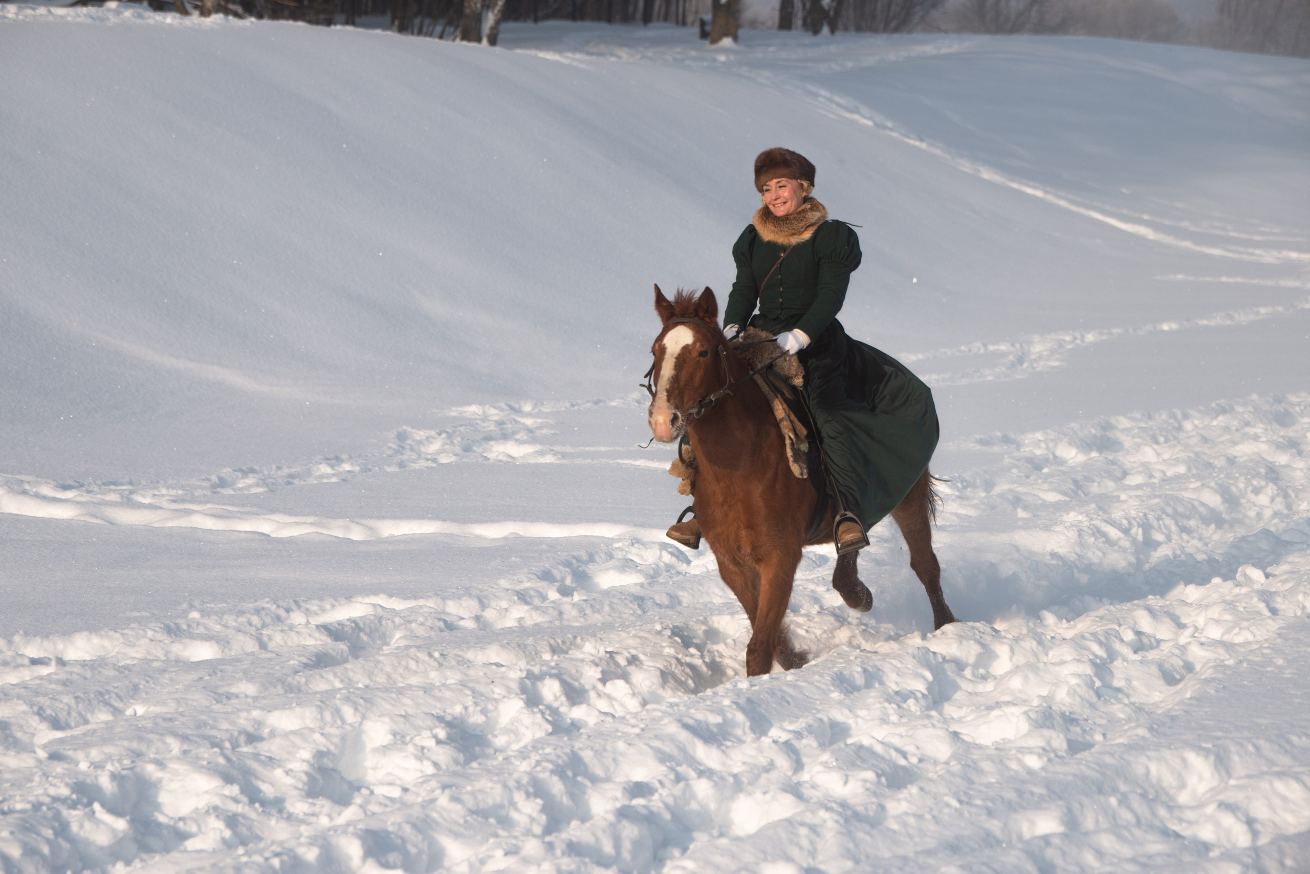 Псовая охота Аванпост. Конный фотограф в Саратове Юлия Иванова