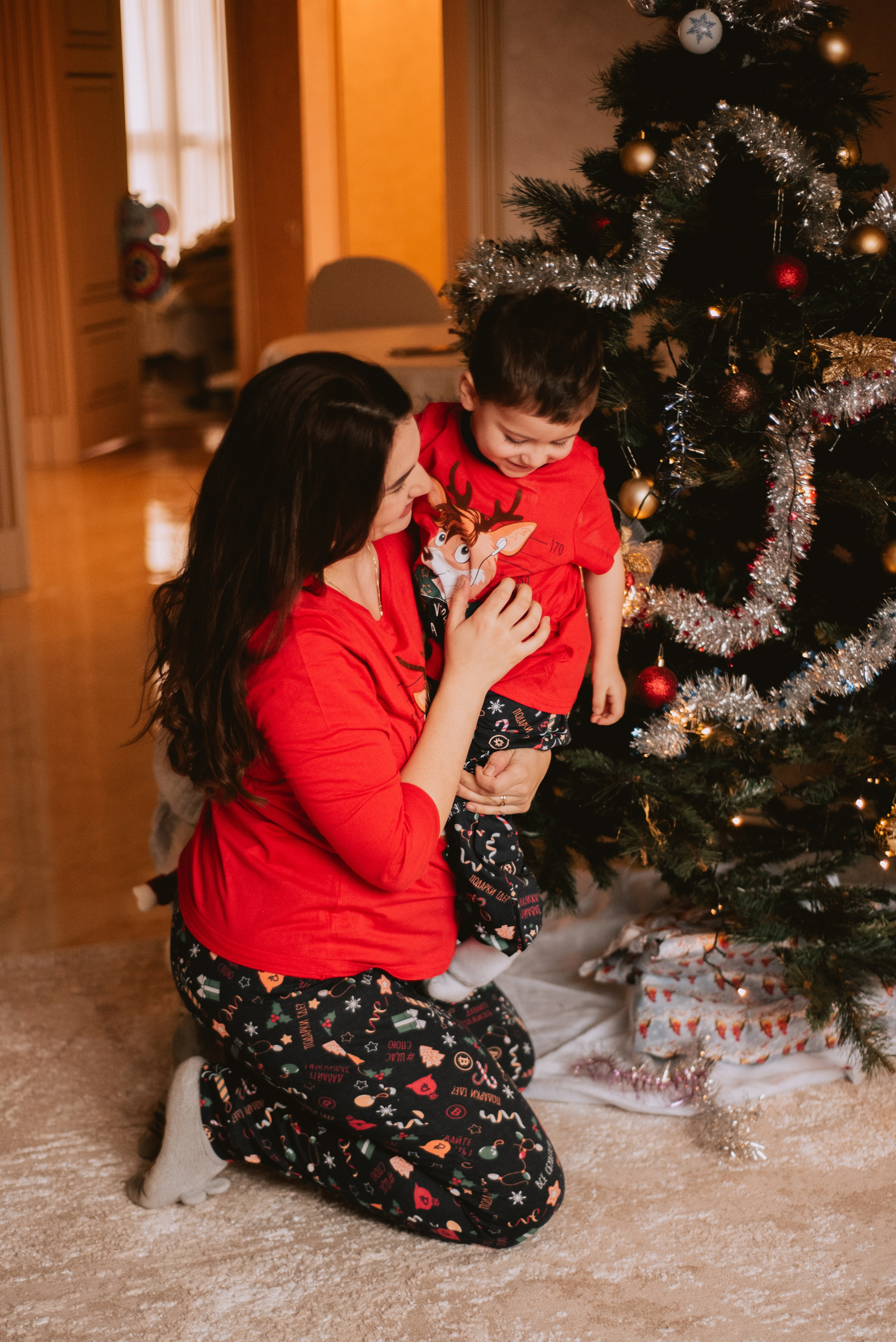Новый год ДОМА. Семейный и женский фотограф Лоо Краснодар Сочи Энем Татьяна Трибурт
