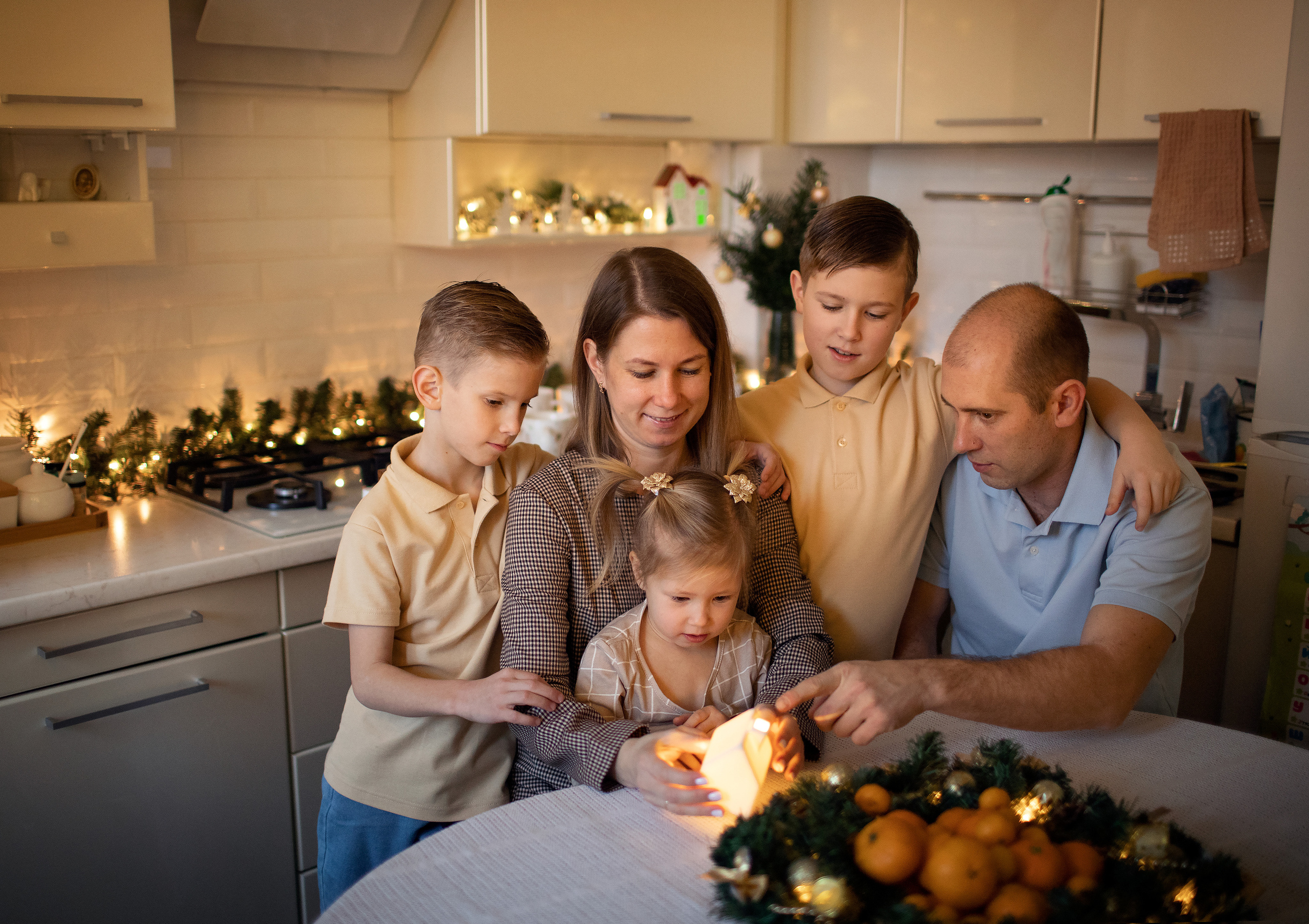 В ожидании праздника. Семейный и детский фотограф в Саратове Полина Коткина