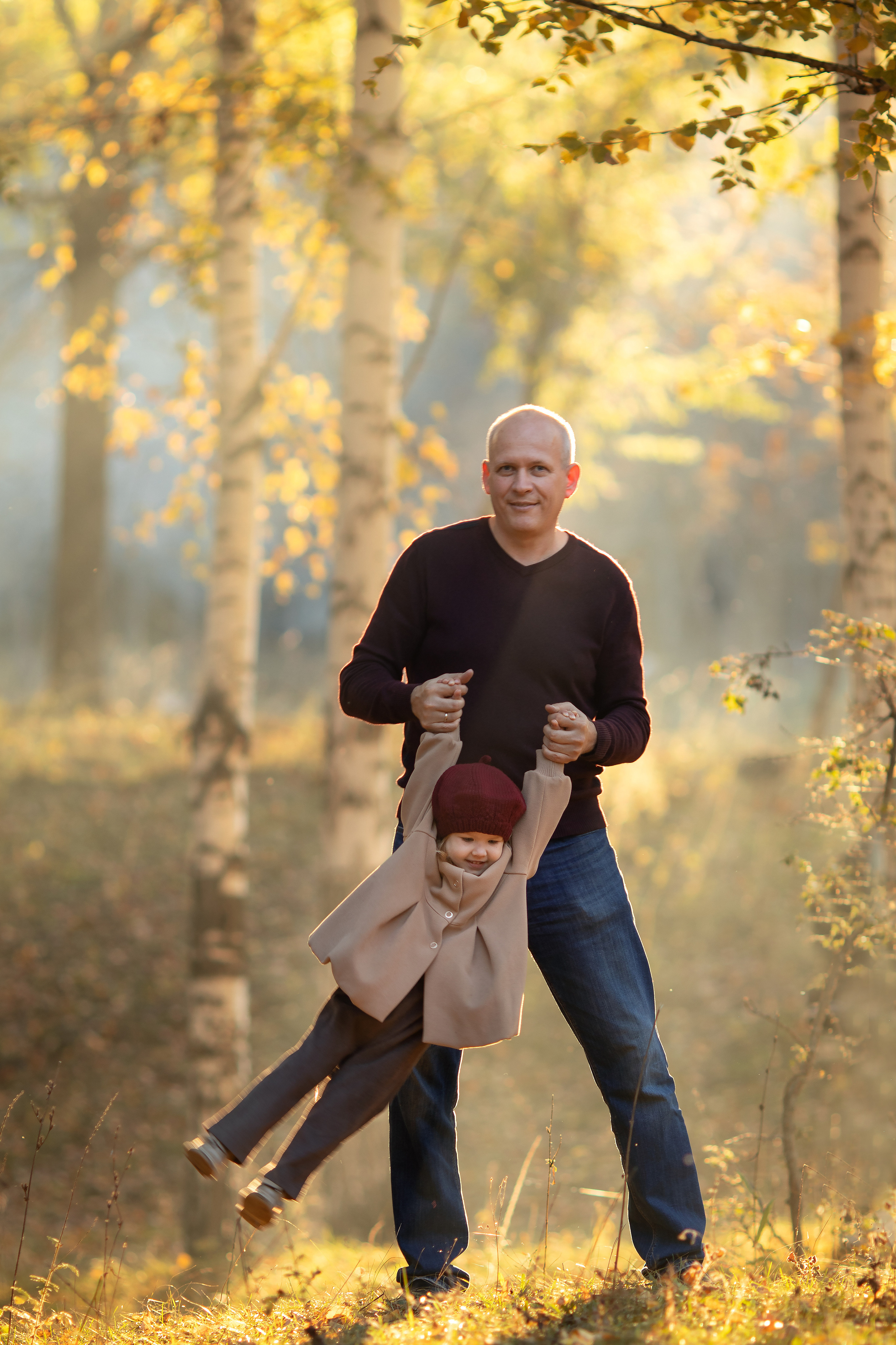 Хрупкие мгновения теплой осени. Семейный и детский фотограф в Саратове Полина Коткина