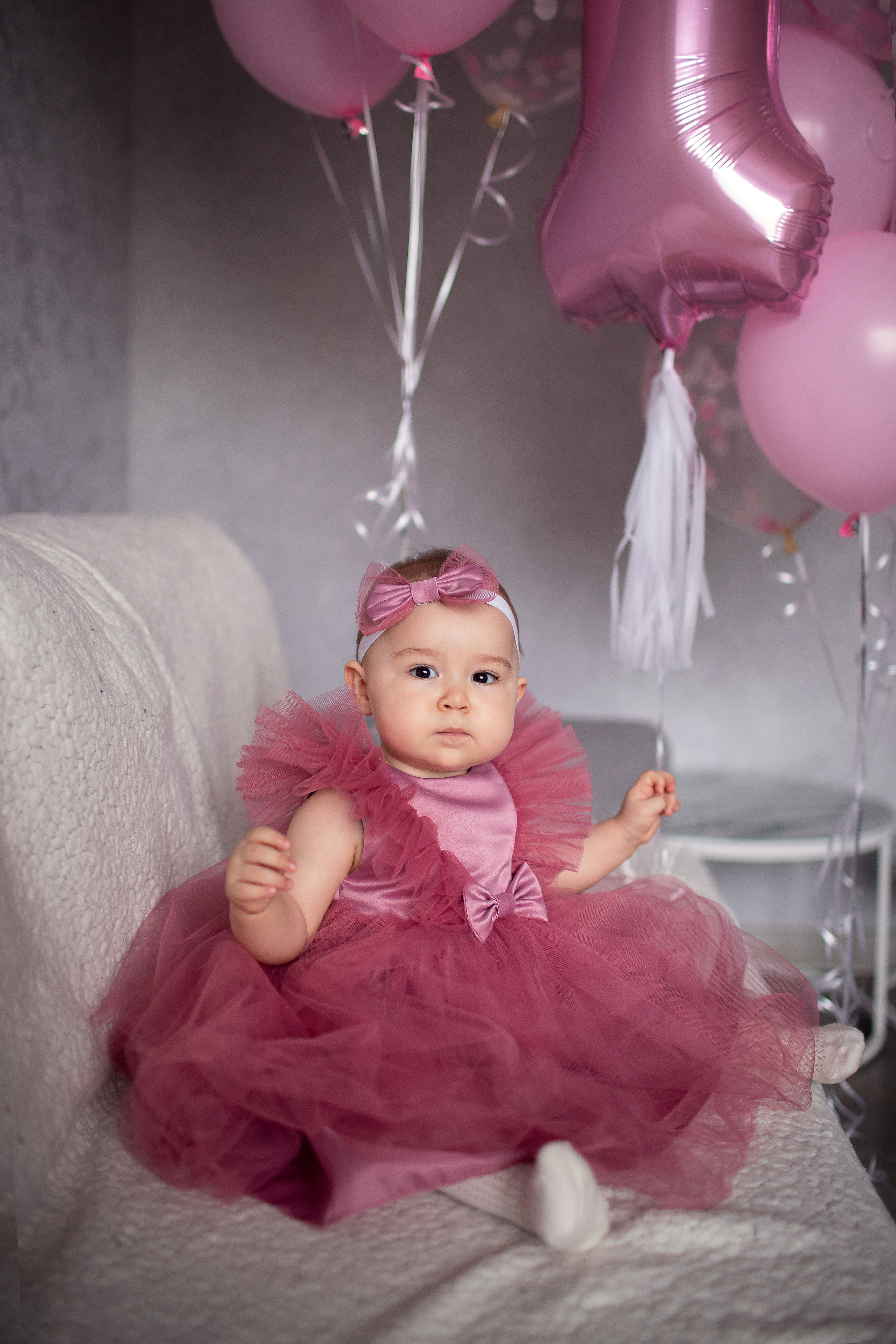 Веронике годик. Семейный и детский фотограф в Саратове Полина Коткина