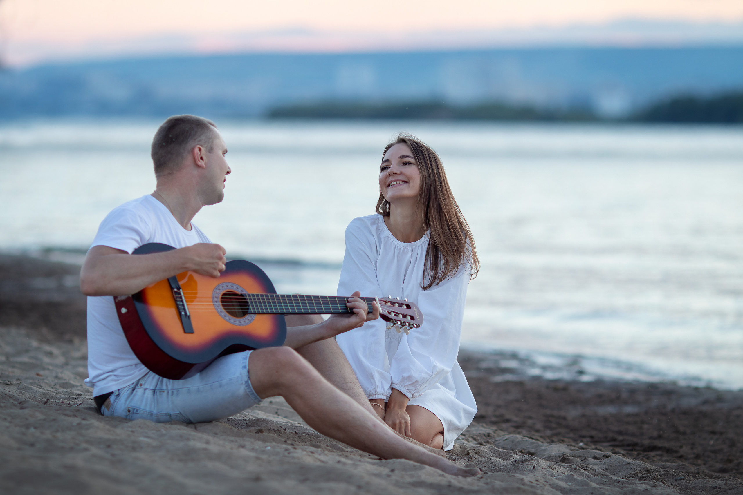 Пляжная романтика. Семейный и детский фотограф в Саратове Полина Коткина