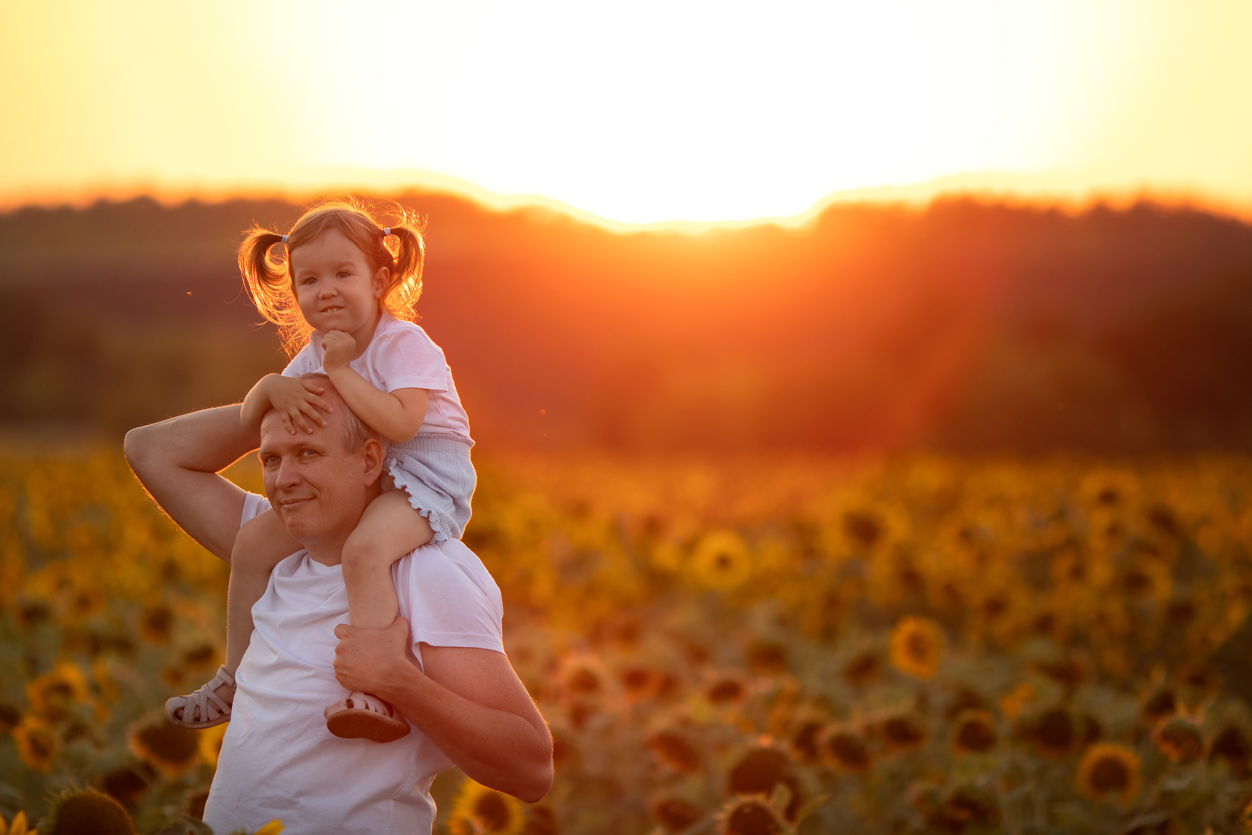 Подсолнечная история. Семейный и детский фотограф в Саратове Полина Коткина