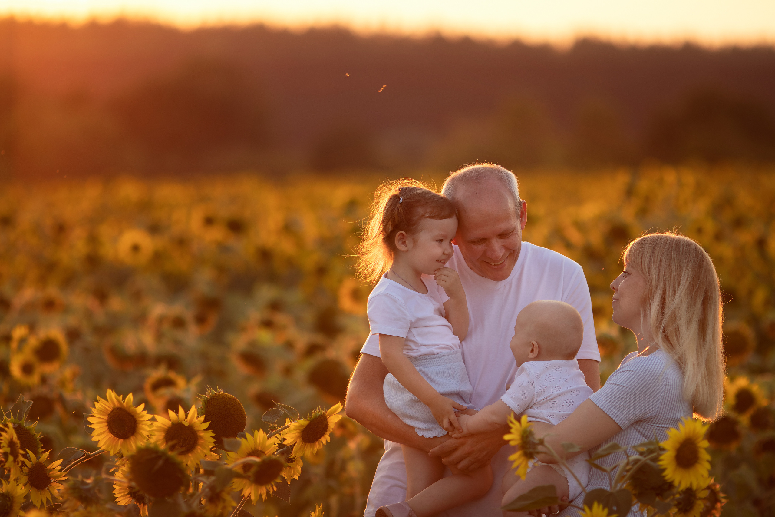 Подсолнечная история. Семейный и детский фотограф в Саратове Полина Коткина
