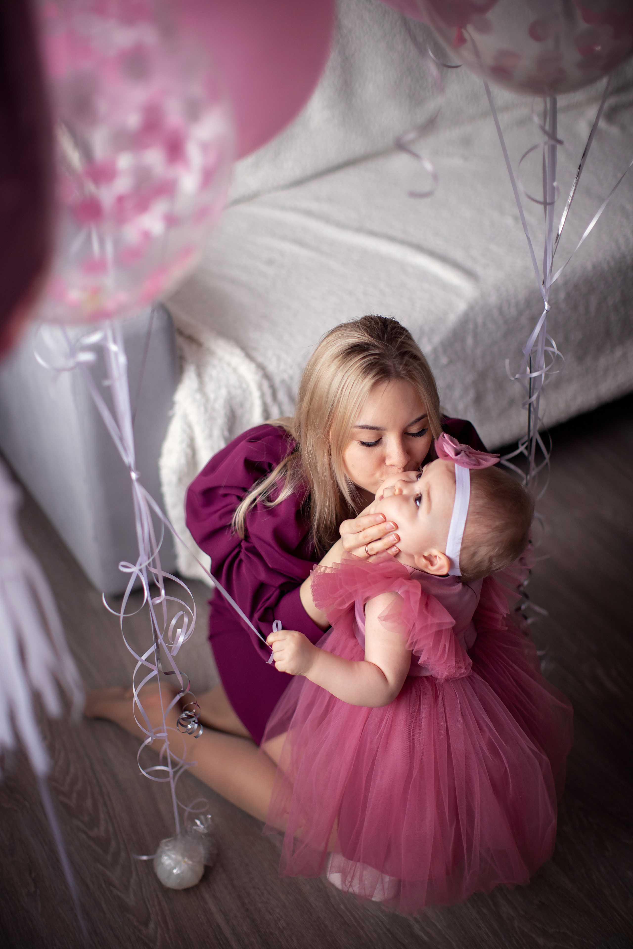 Веронике годик. Семейный и детский фотограф в Саратове Полина Коткина