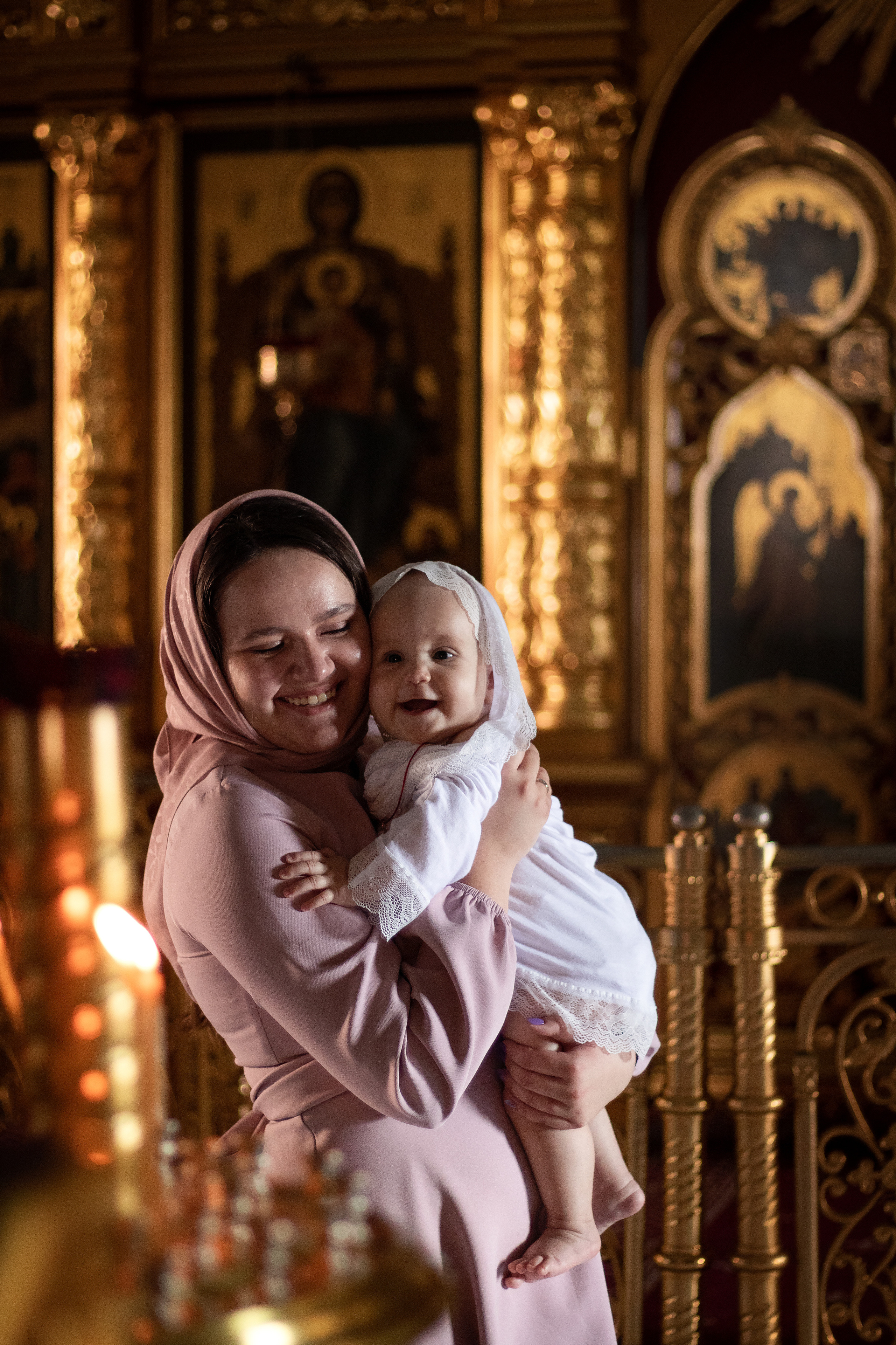 Таинство Крещения Ульяны. Семейный и детский фотограф в Саратове Полина Коткина