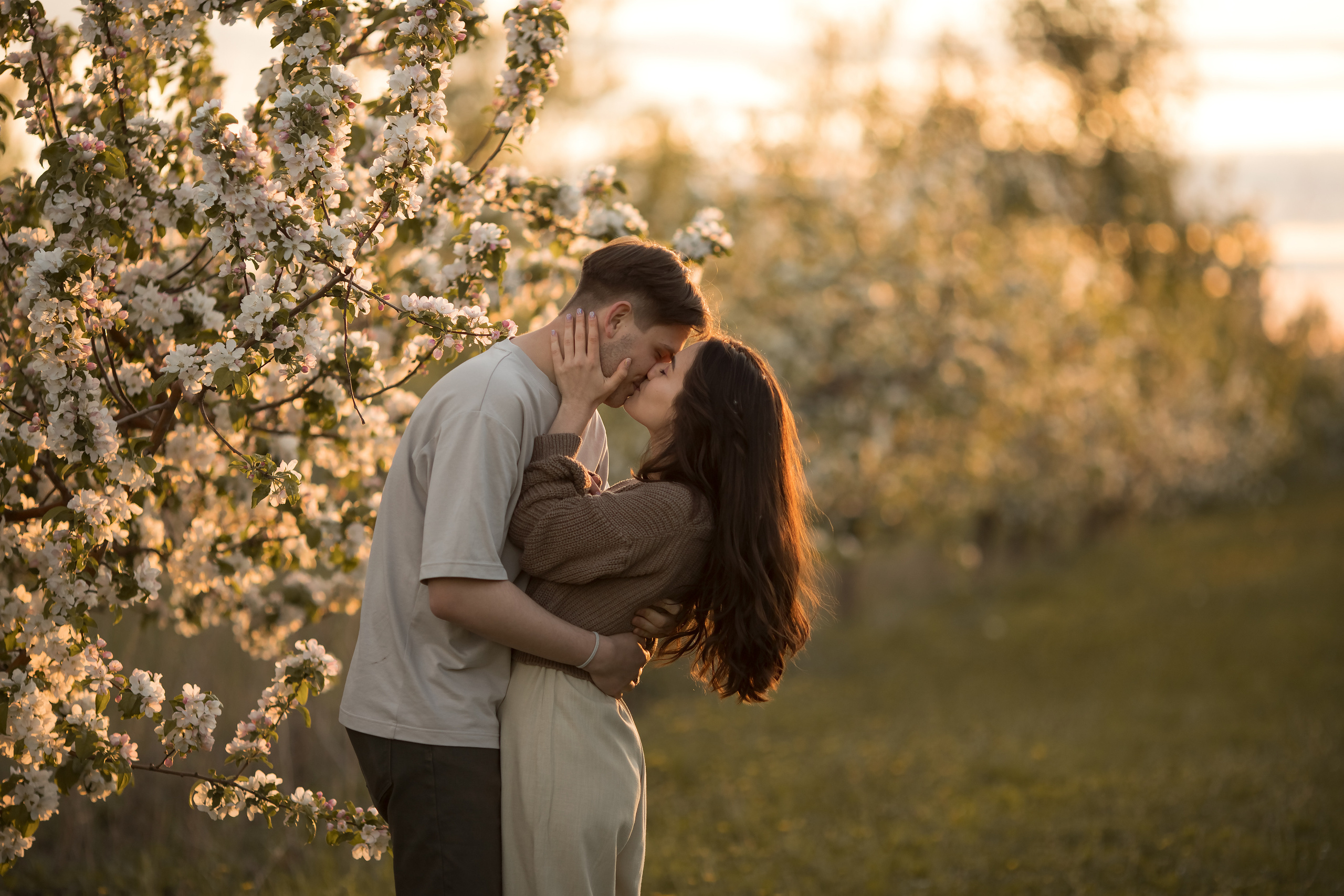 Яблочная романтика. Семейный и детский фотограф в Саратове Полина Коткина