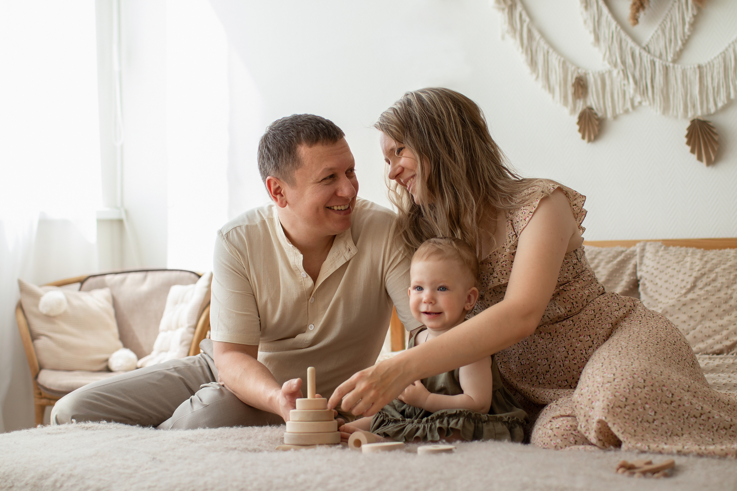 Насте годик. Семейный и детский фотограф в Саратове Полина Коткина