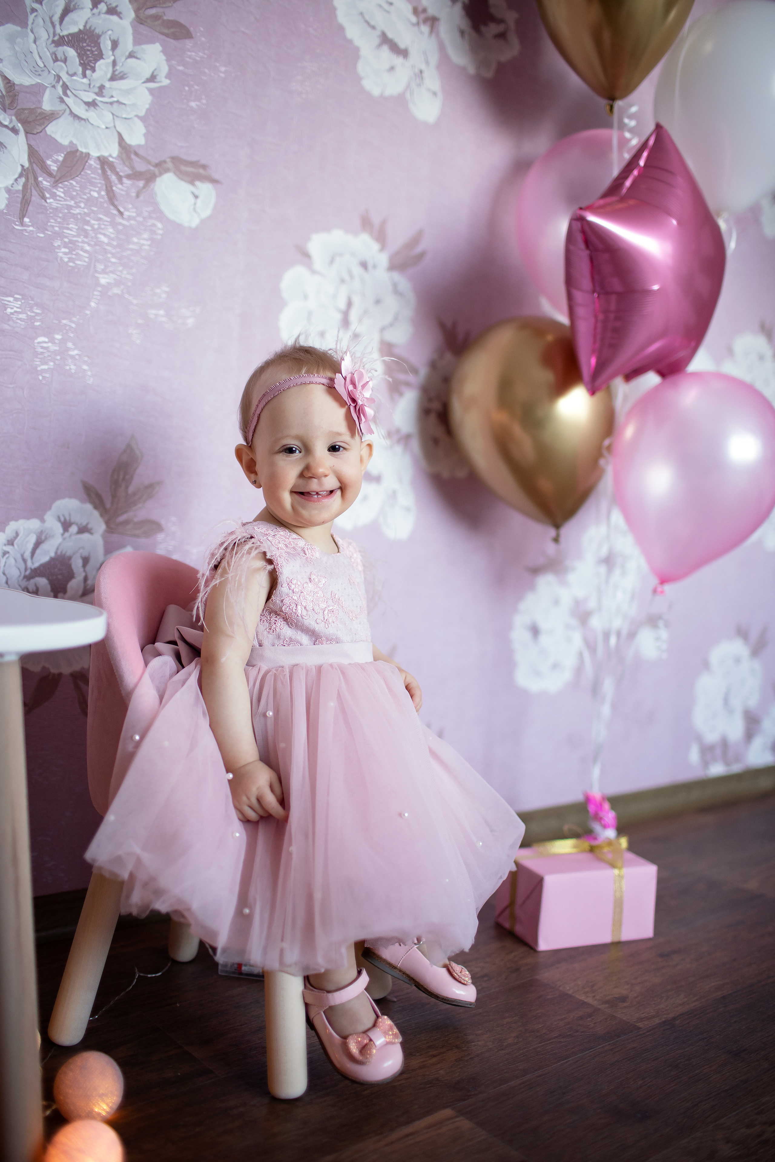 Ульяне годик. Семейный и детский фотограф в Саратове Полина Коткина