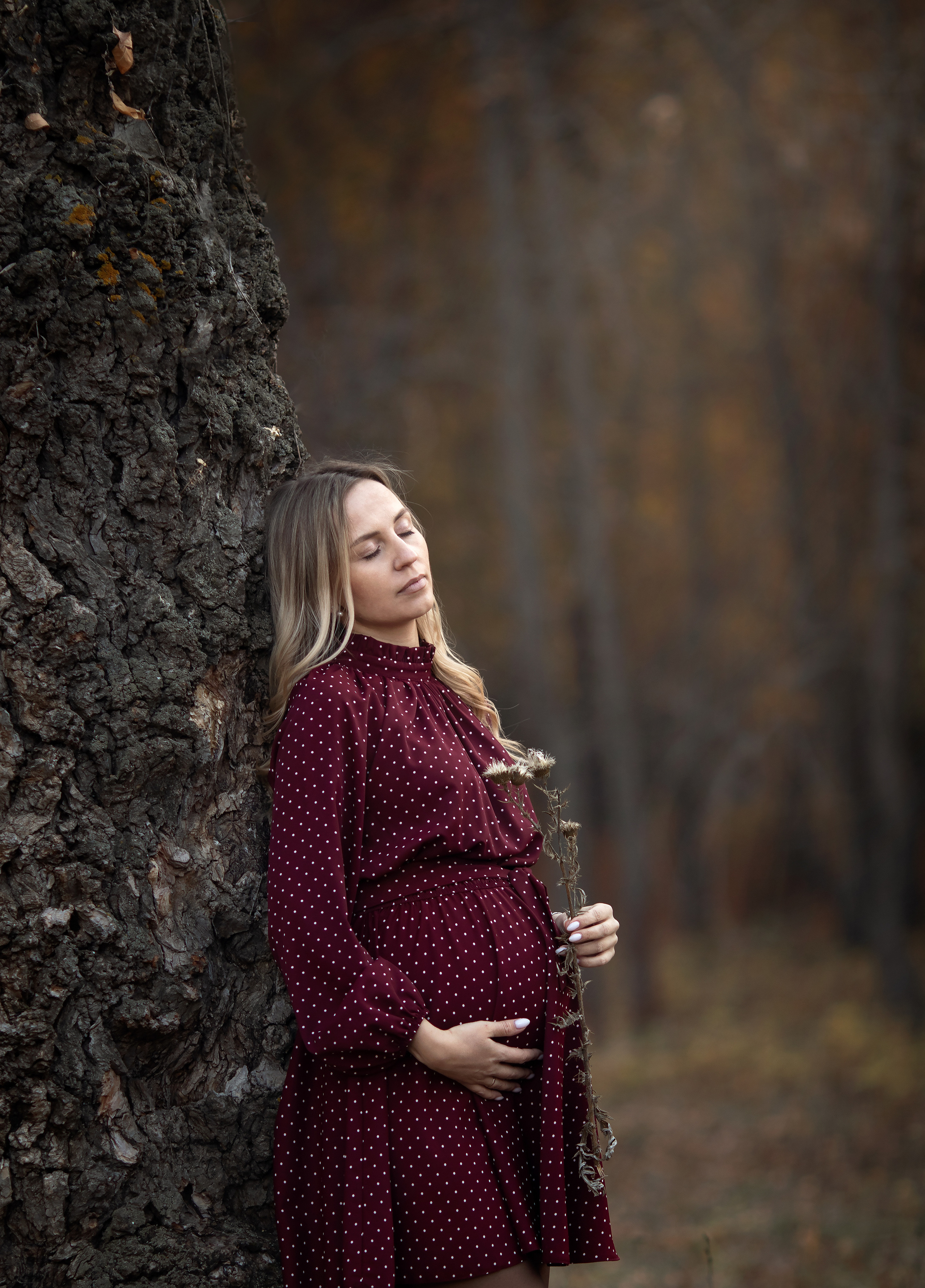 Провожая осень. Семейный и детский фотограф в Саратове Полина Коткина
