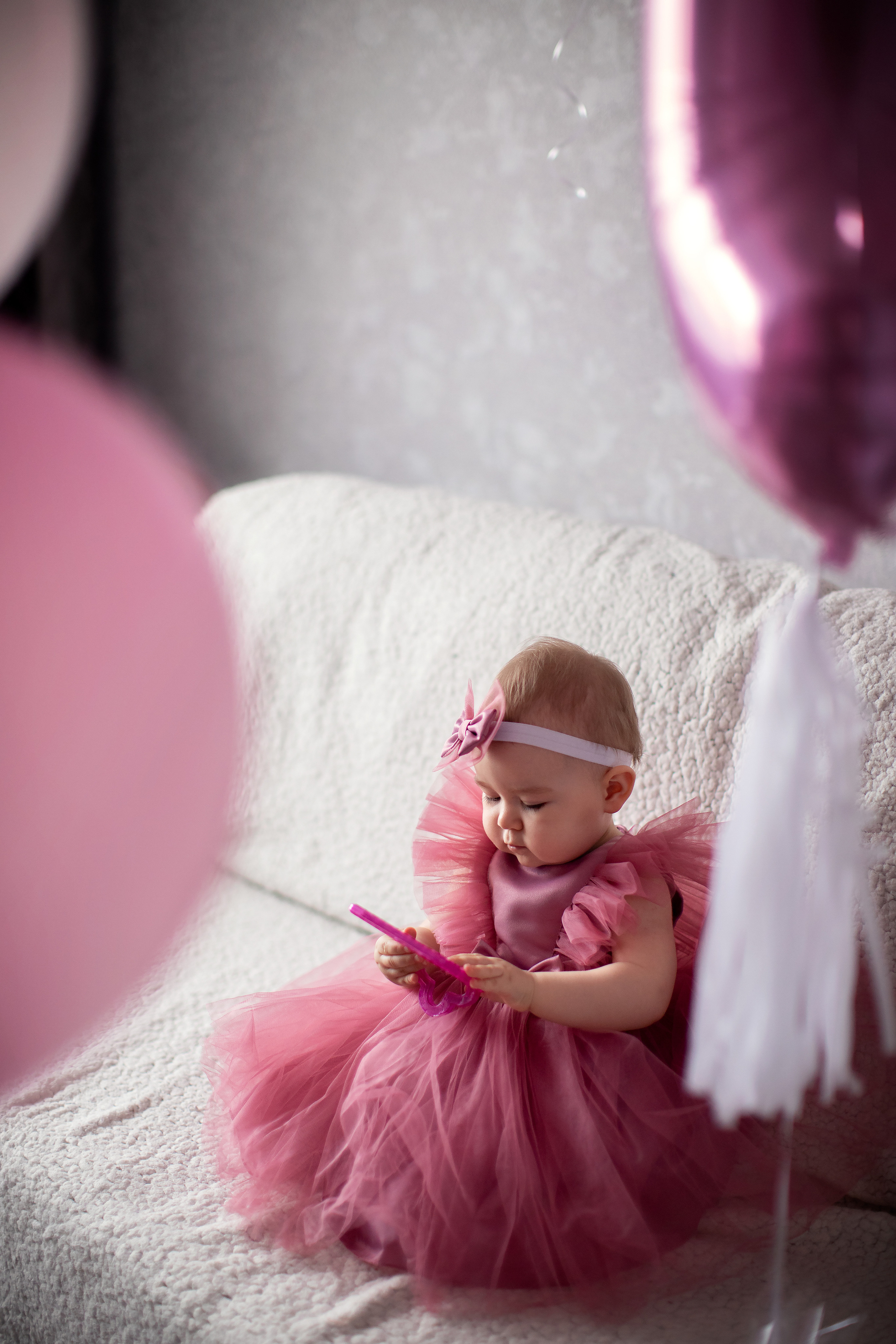 Веронике годик. Семейный и детский фотограф в Саратове Полина Коткина