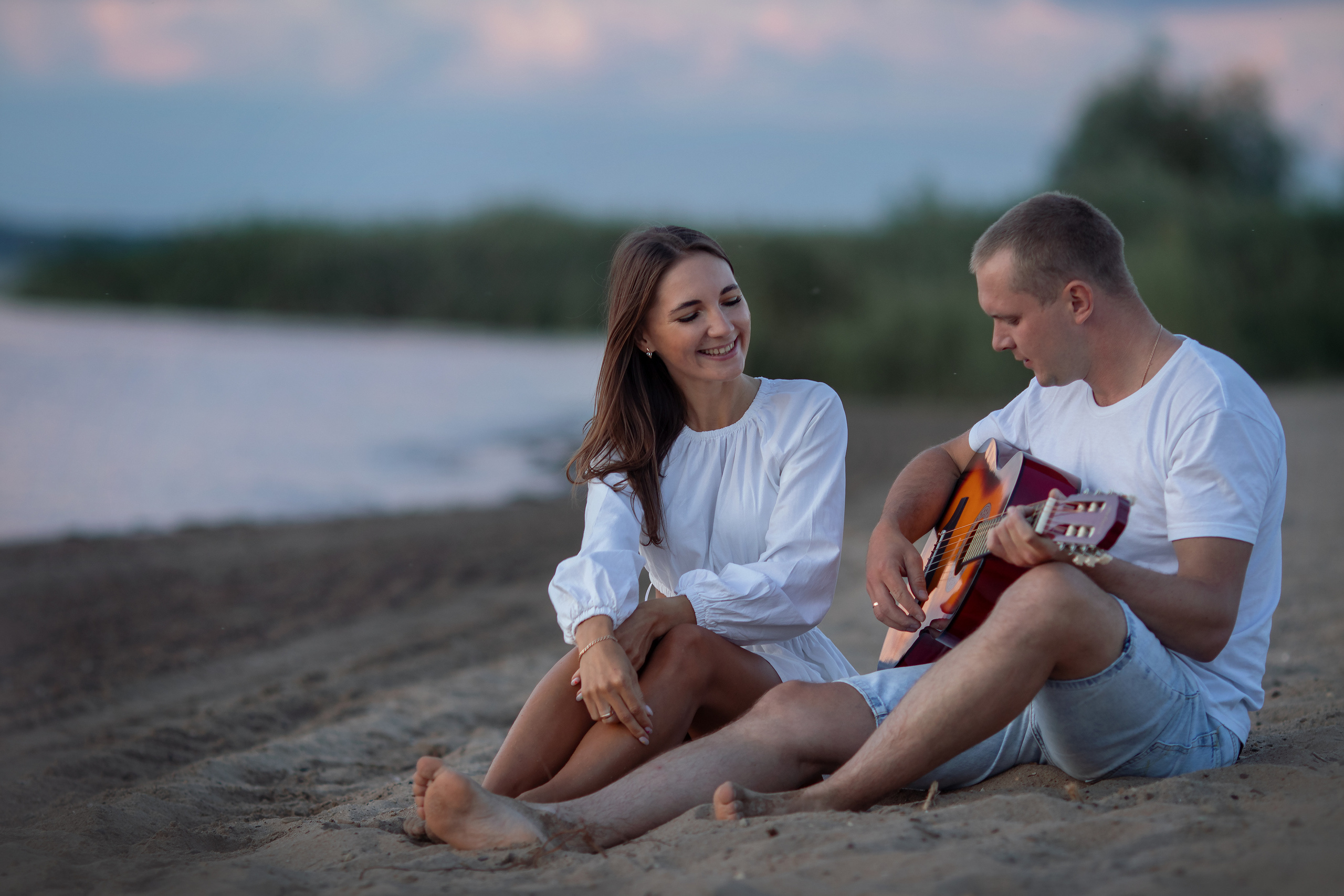 Пляжная романтика. Семейный и детский фотограф в Саратове Полина Коткина