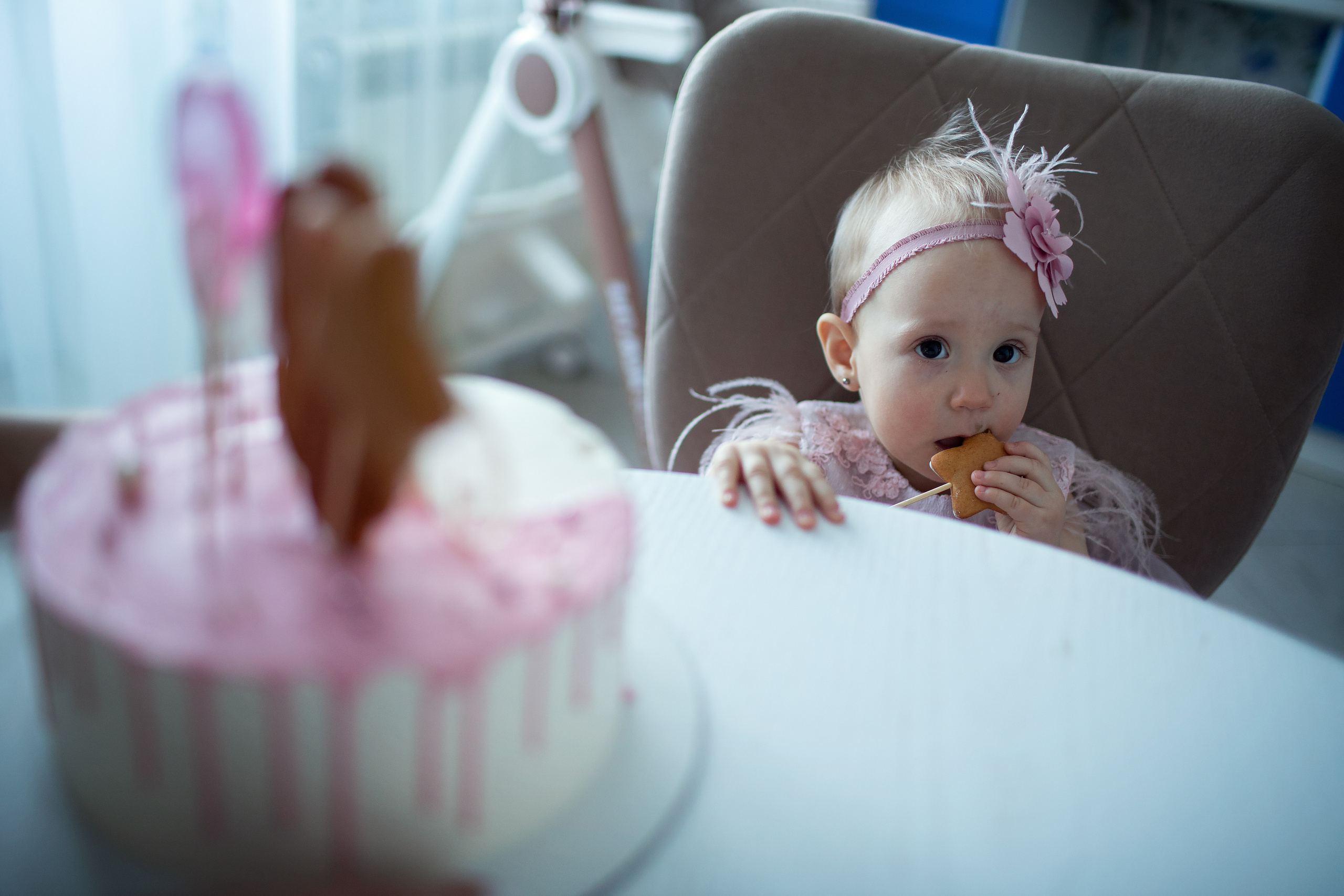 Ульяне годик. Семейный и детский фотограф в Саратове Полина Коткина