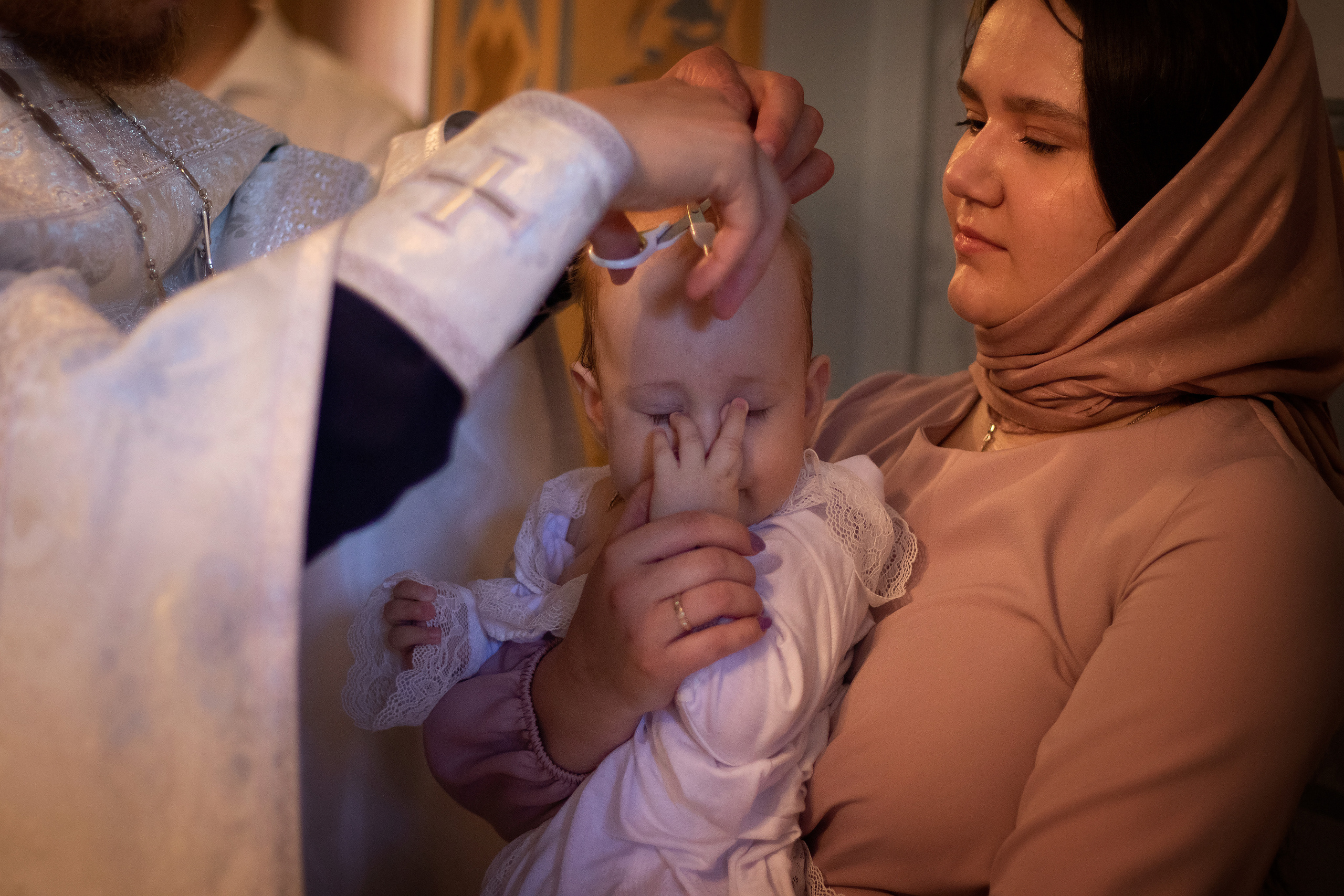 Таинство Крещения Ульяны. Семейный и детский фотограф в Саратове Полина Коткина