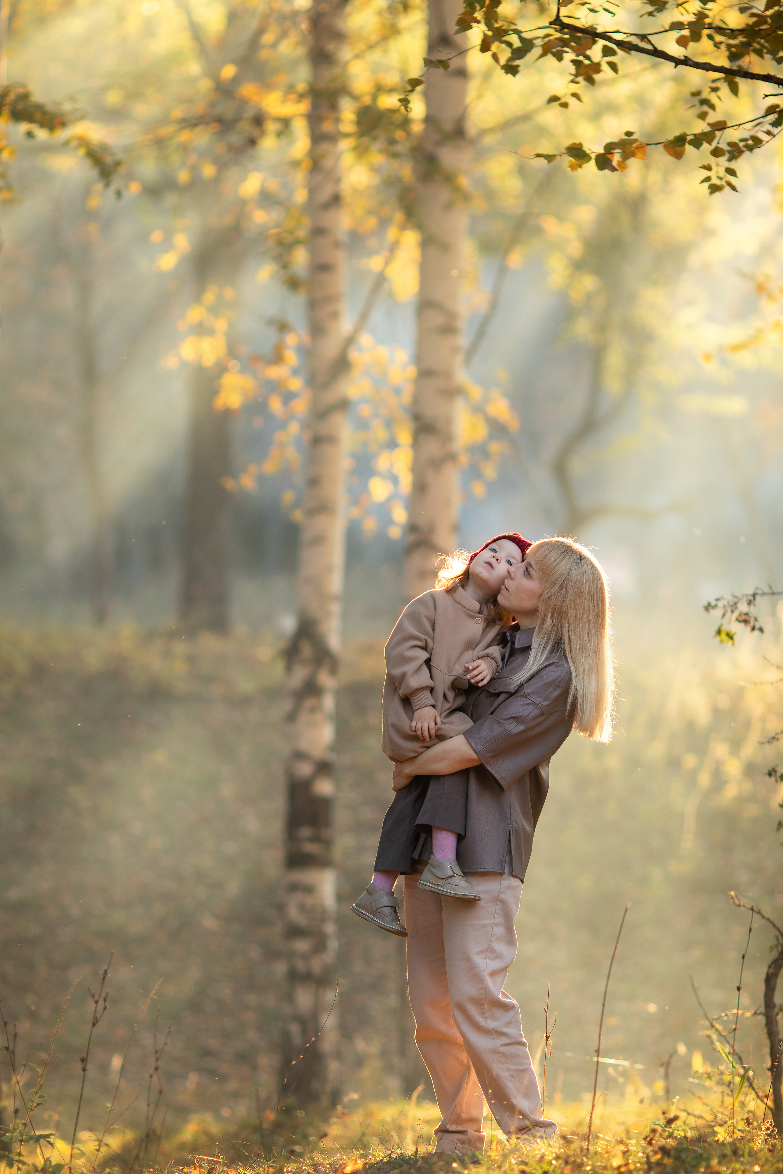 Хрупкие мгновения теплой осени. Семейный и детский фотограф в Саратове Полина Коткина