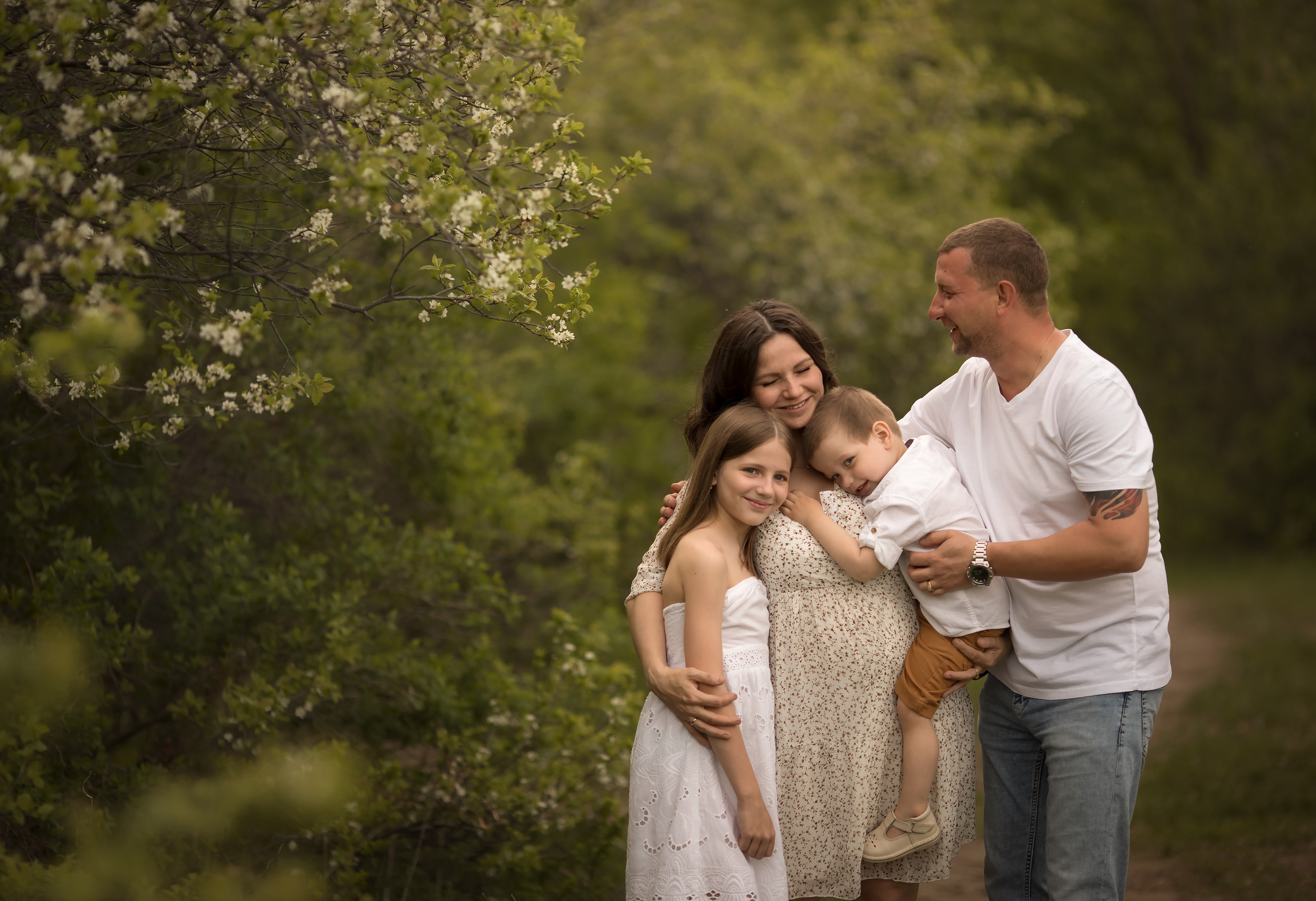 На весеннем солнышке. Семейный и детский фотограф в Саратове Полина Коткина