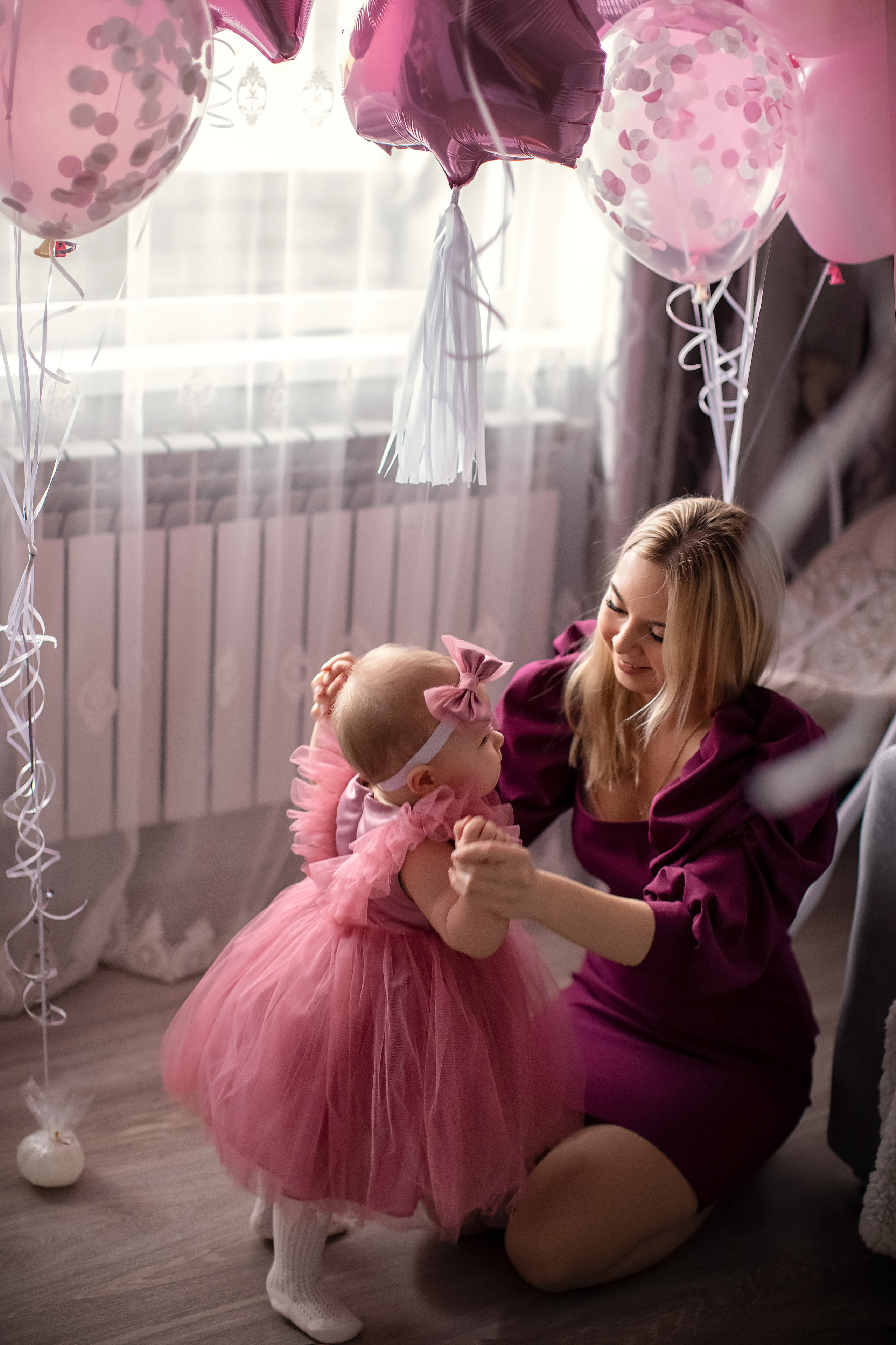 Веронике годик. Семейный и детский фотограф в Саратове Полина Коткина