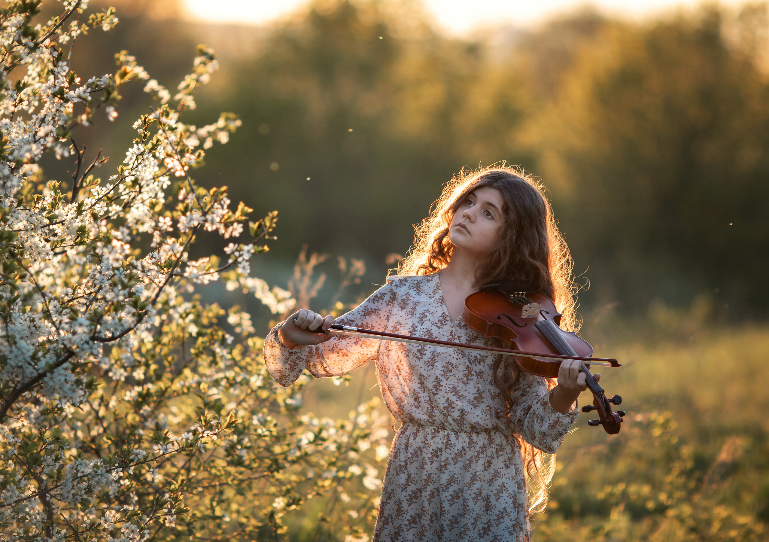 Мелодия весны. Семейный и детский фотограф в Саратове Полина Коткина