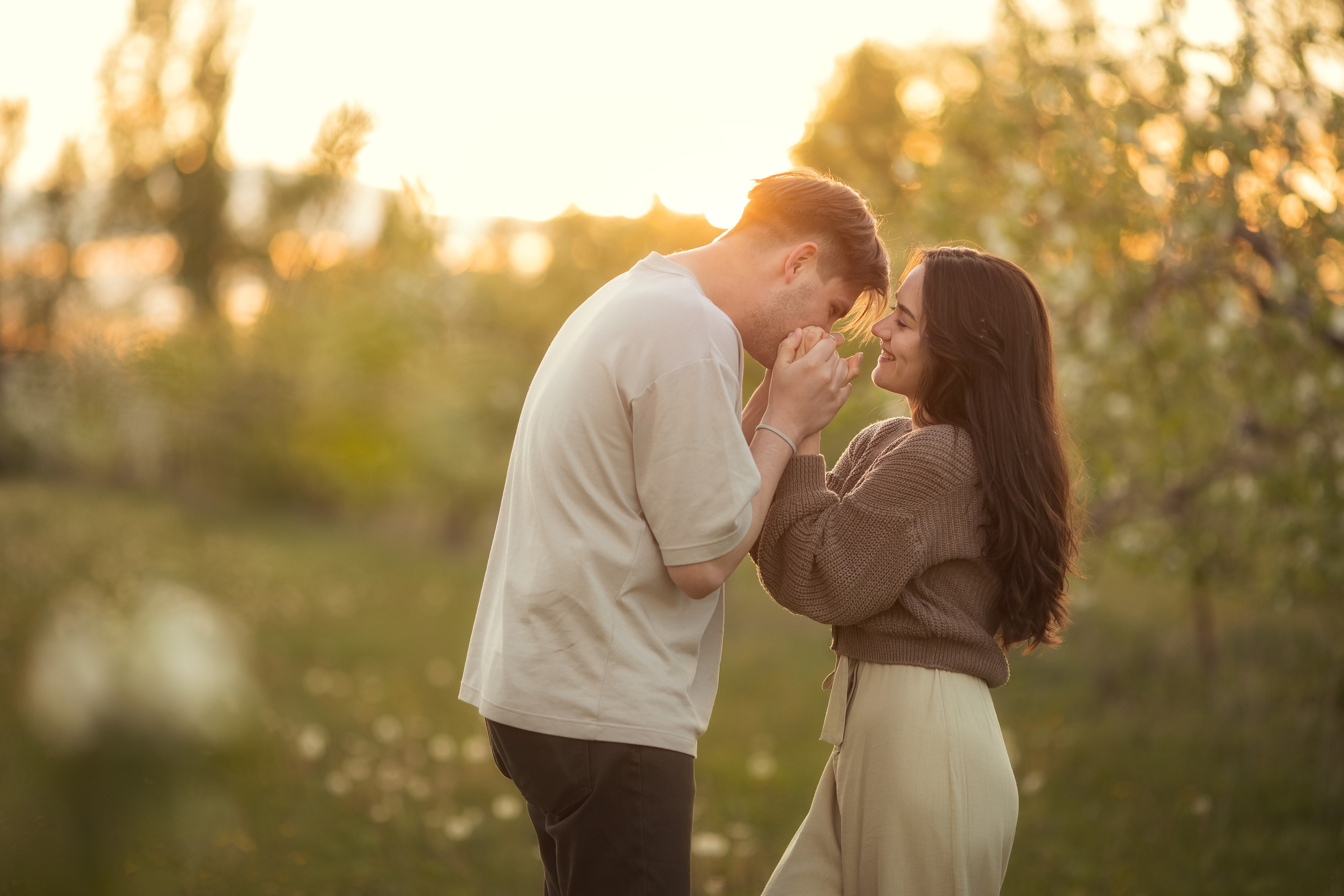 Яблочная романтика. Семейный и детский фотограф в Саратове Полина Коткина