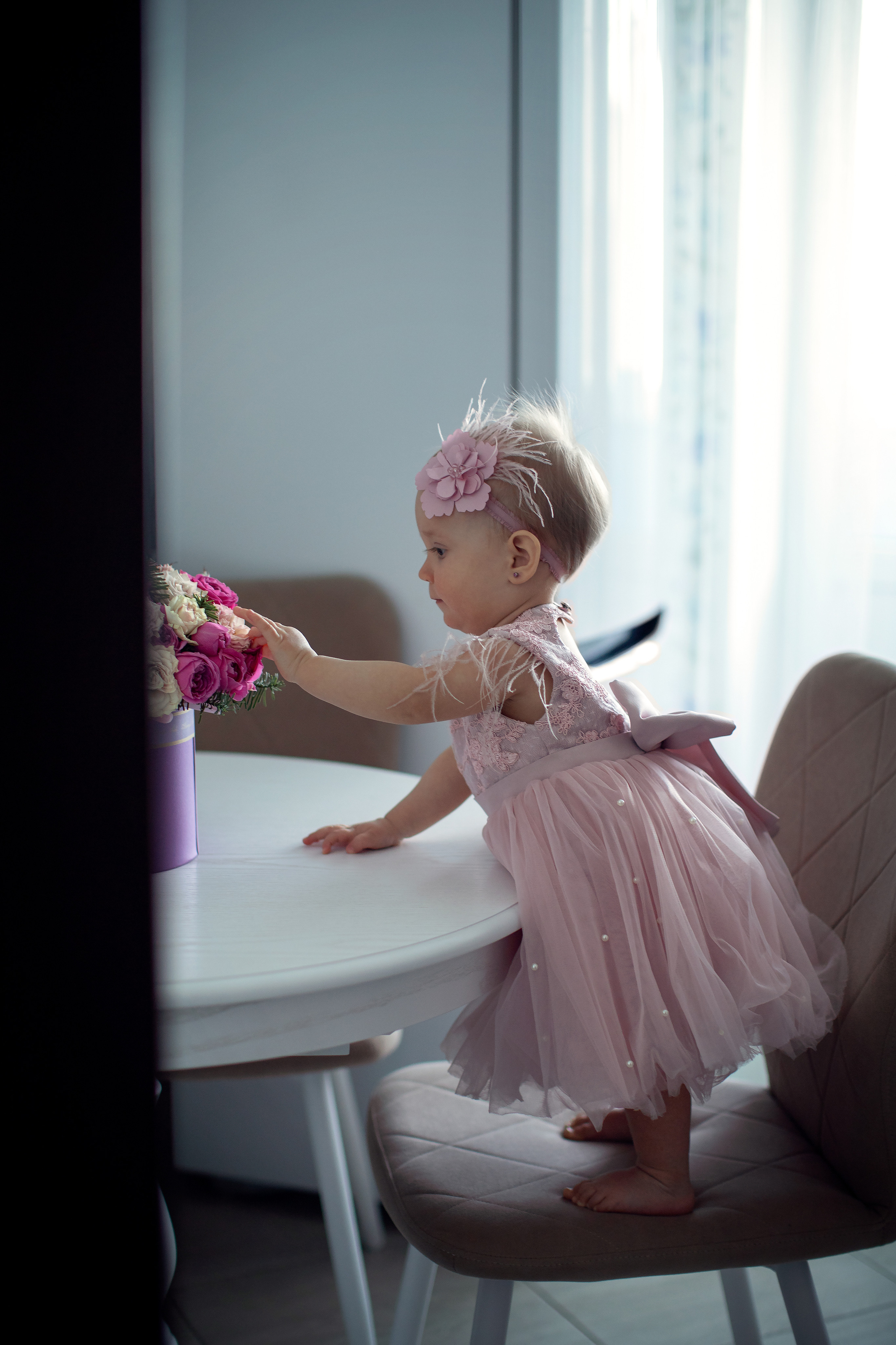 Ульяне годик. Семейный и детский фотограф в Саратове Полина Коткина