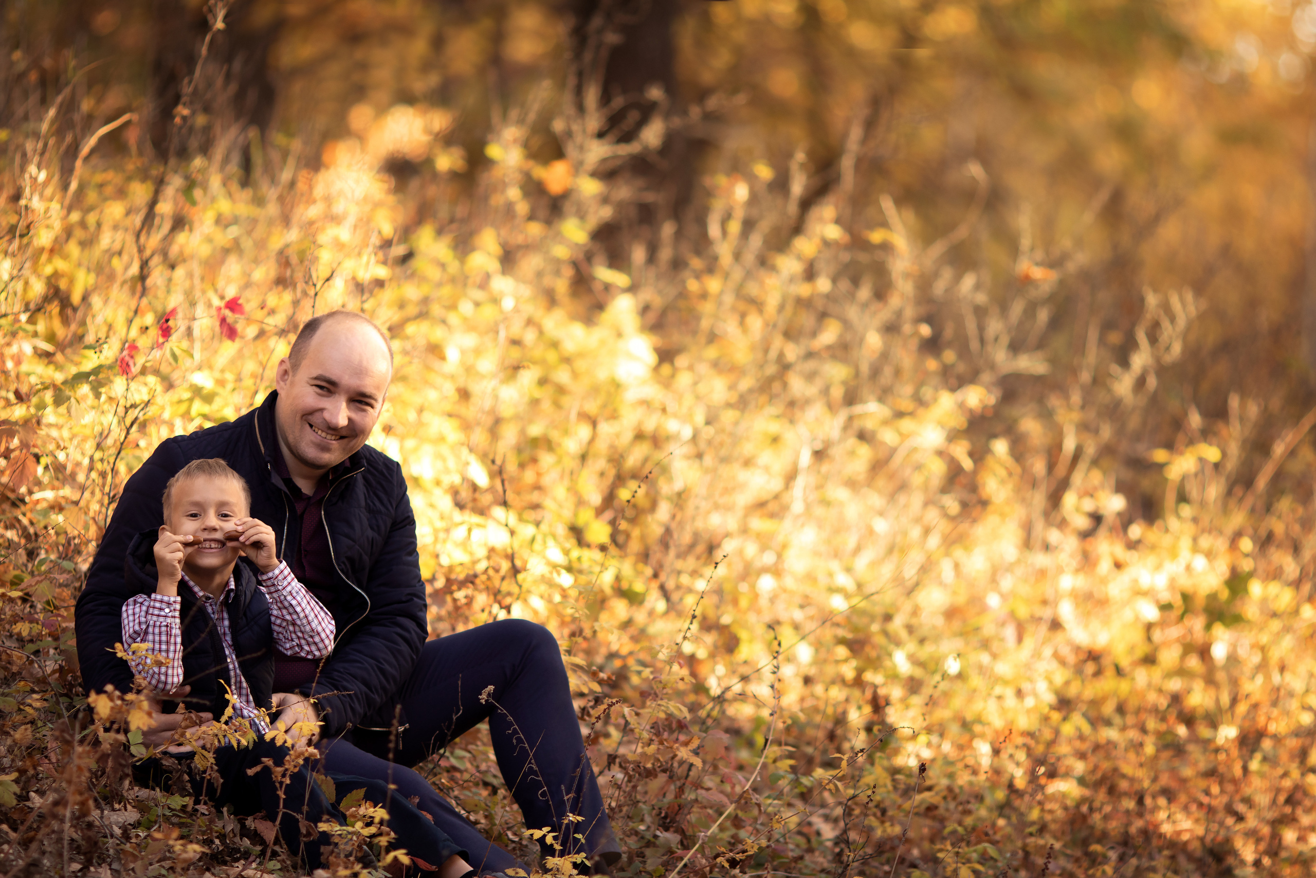 Провожая осень. Семейный и детский фотограф в Саратове Полина Коткина