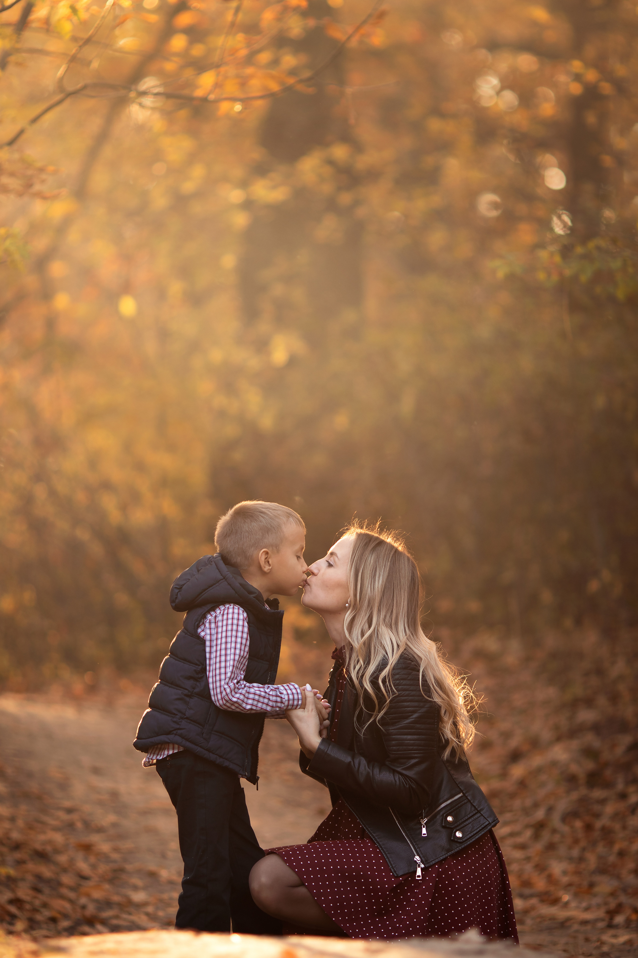 Провожая осень. Семейный и детский фотограф в Саратове Полина Коткина